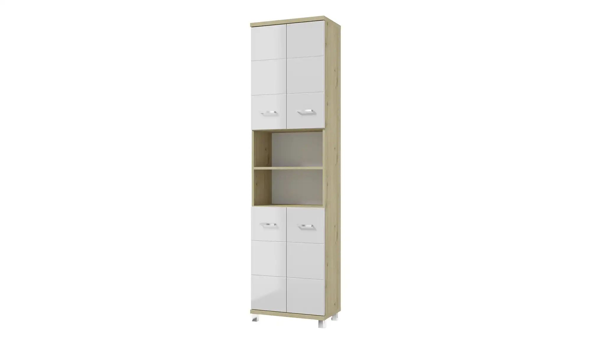 Hochschrank  Nehmitzsee ¦ holzfarben ¦ Maße (cm): B: 51 H: 192,5 T: 32 Schr günstig online kaufen