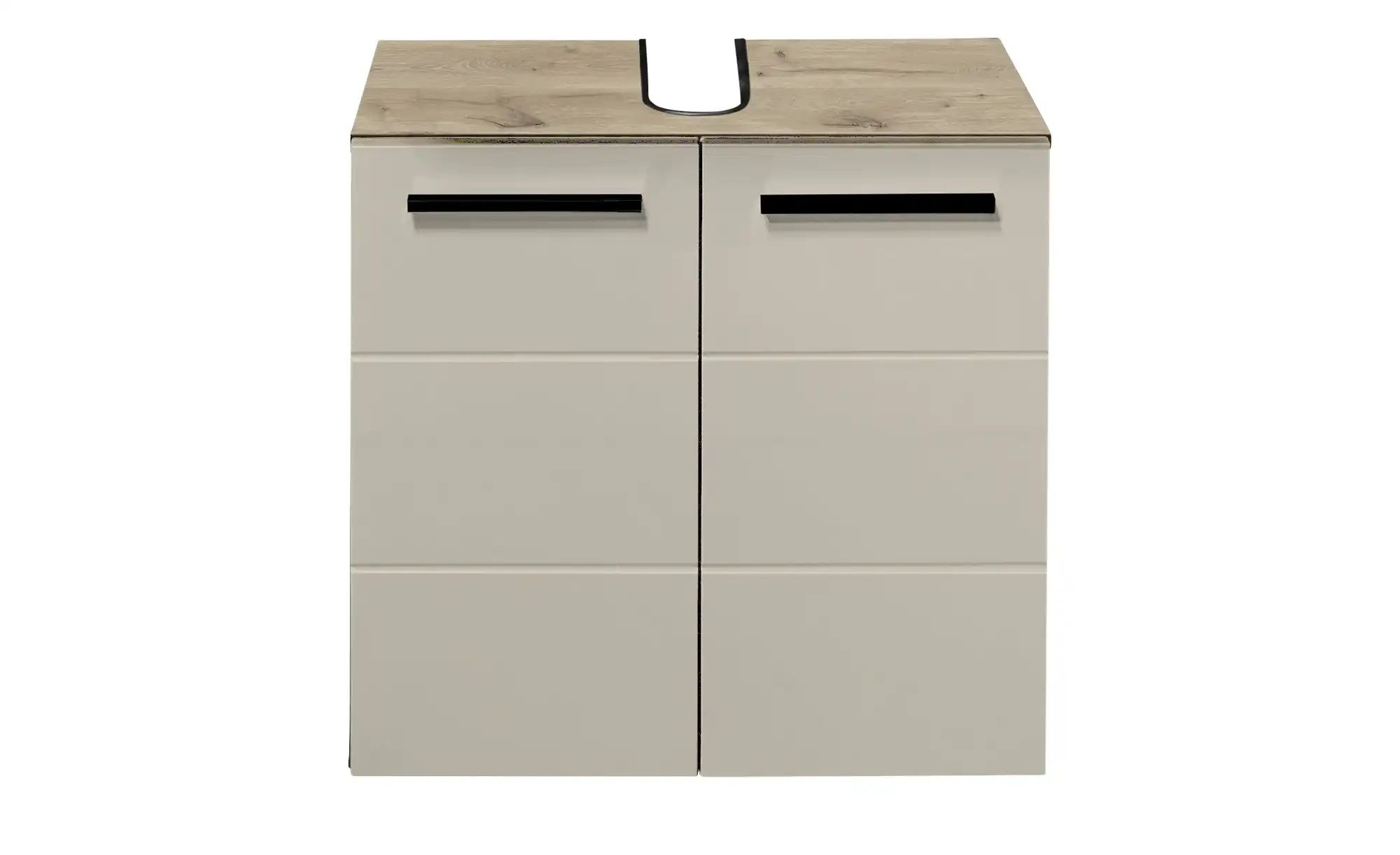 uno Waschbeckenunterschrank  Glammsee ¦ beige ¦ Maße (cm): B: 60 H: 62 T: 3 günstig online kaufen