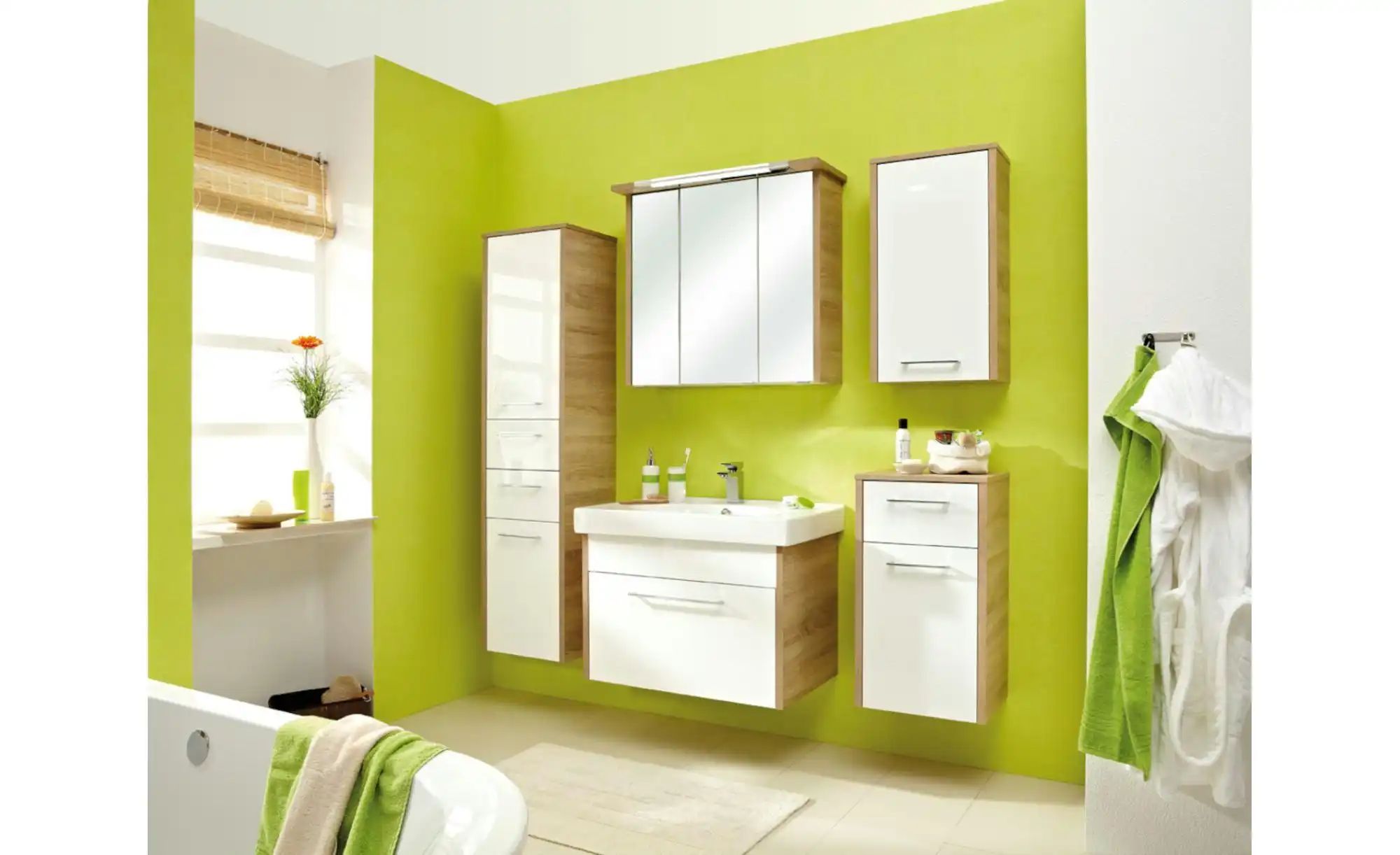 Thumbnail - Midischrank  Dreetzsee ¦ weiß ¦ Maße (cm): B: 40 H: 160 Schränke > Badschränke > Bad-Midischränke - Höffner