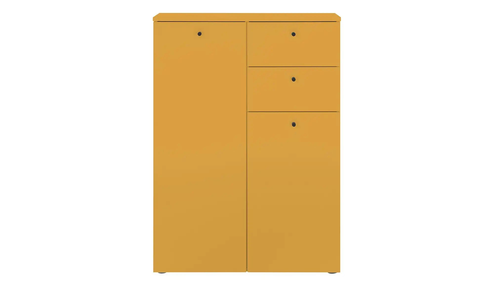Highboard  Kaarster See ¦ gelb ¦ Maße (cm): B: 80 H: 110 T: 30.0 Schränke > günstig online kaufen