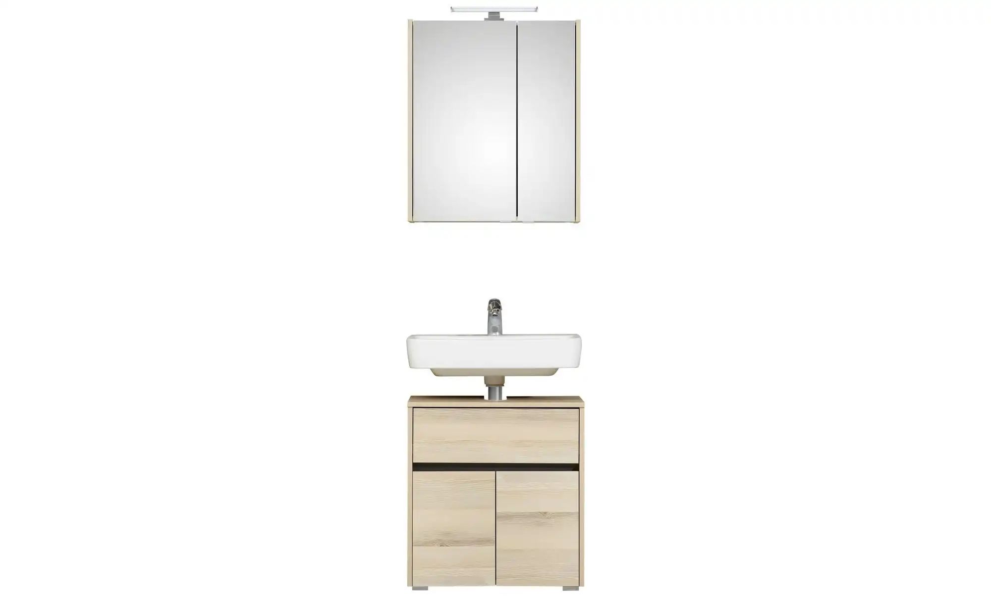 Badkombination  Dillinger See ¦ holzfarben ¦ Maße (cm): B: 60 H: 200 Schrän günstig online kaufen