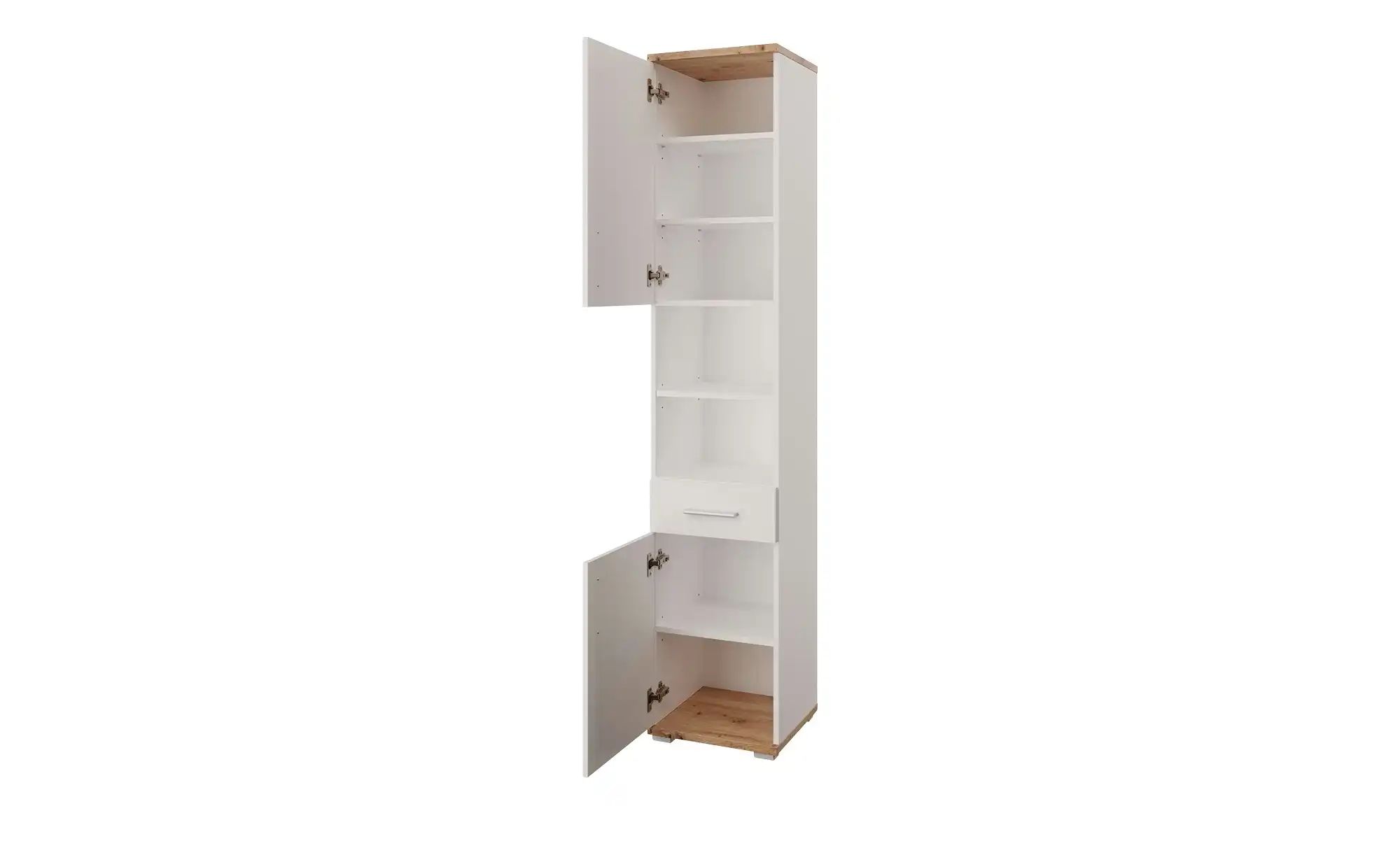 Hochschrank  Lauchsee ¦ weiß ¦ Maße (cm): B: 38,2 H: 190,2 T: 35.3 Schränke günstig online kaufen