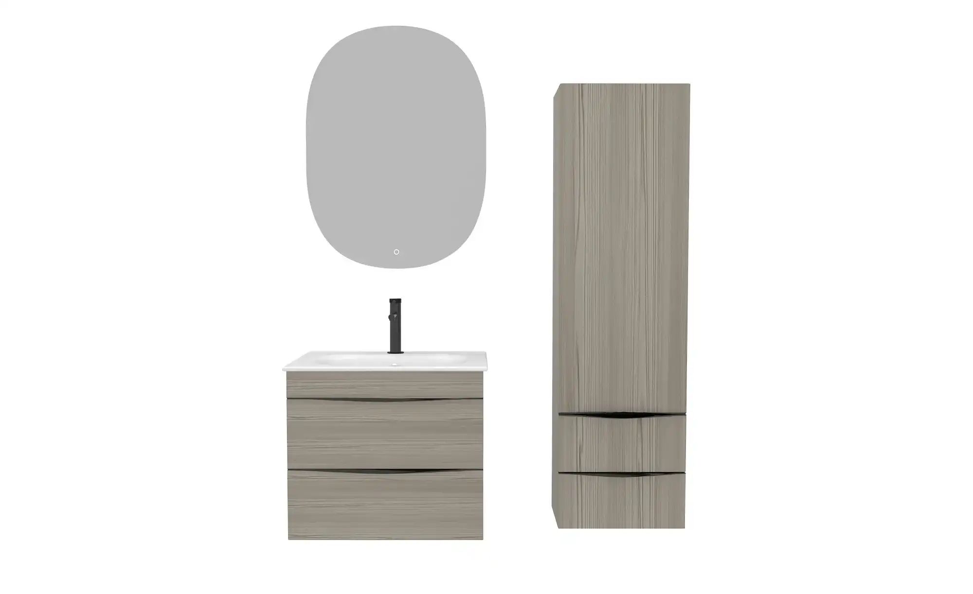 Hochschrank  Wendsee ¦ beige ¦ Maße (cm): B: 40 H: 138 T: 27.0 Schränke > B günstig online kaufen