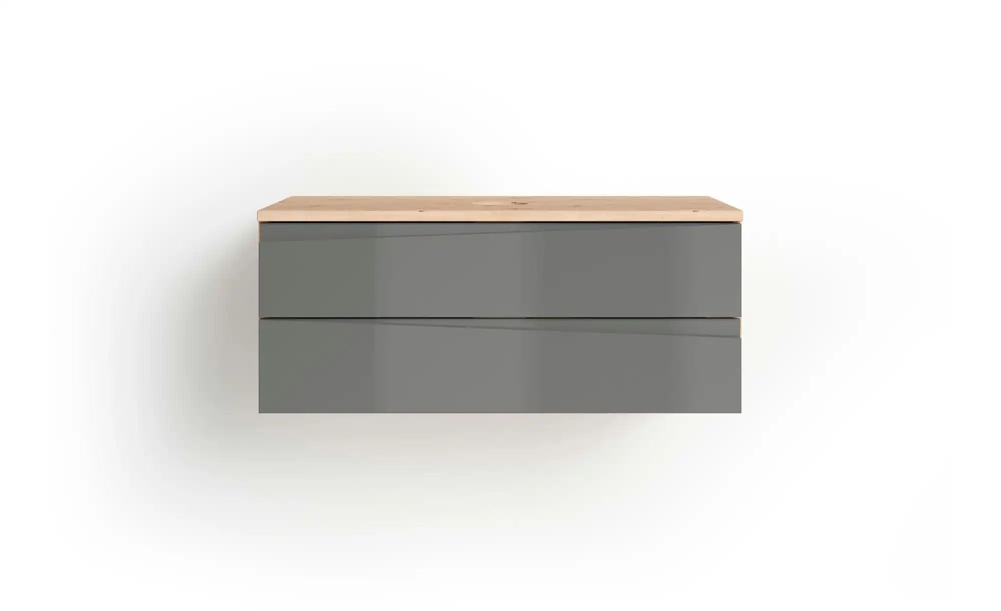 by Living Waschtisch   ¦ braun ¦ Maße (cm): B: 80 H: 33 Schränke > Badschrä günstig online kaufen