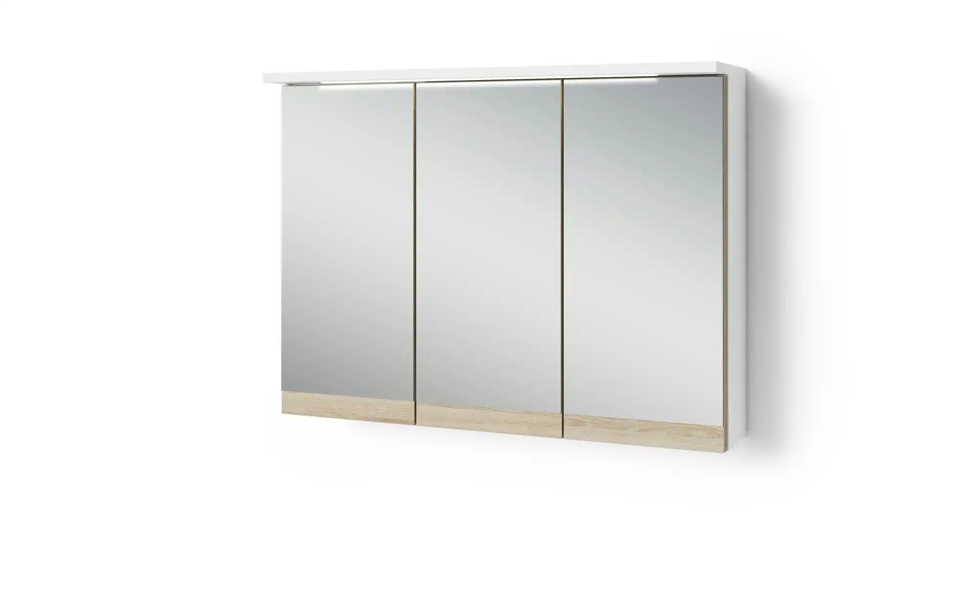 by Living Spiegelschrank  Marino ¦ weiß ¦ Maße (cm): B: 80 H: 60 Schränke > günstig online kaufen