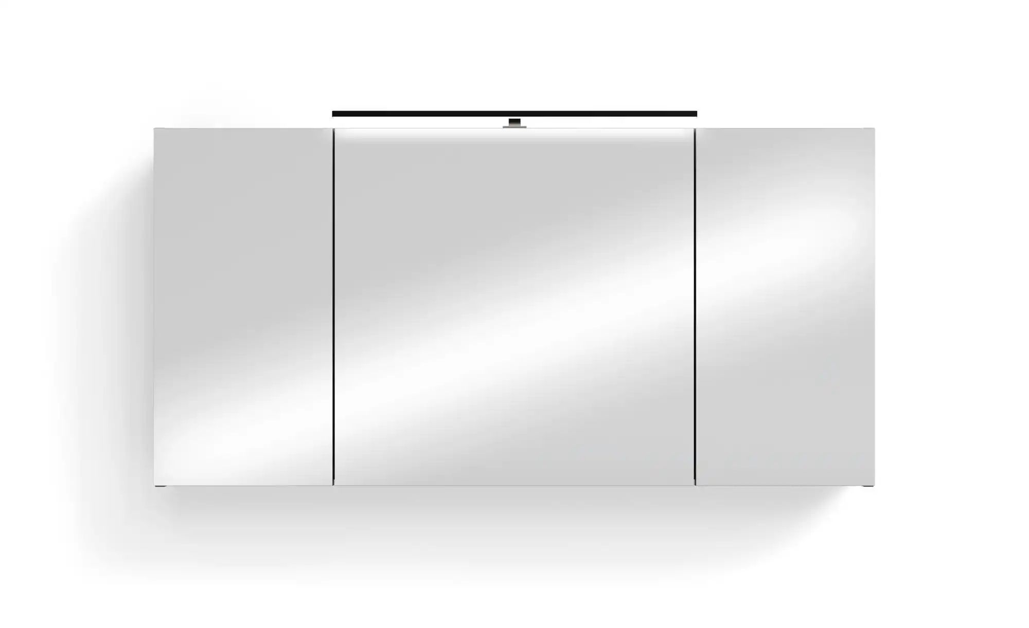 by Living Spiegelschrank   ¦ grau ¦ Maße (cm): B: 120 H: 60 Schränke > Bads günstig online kaufen