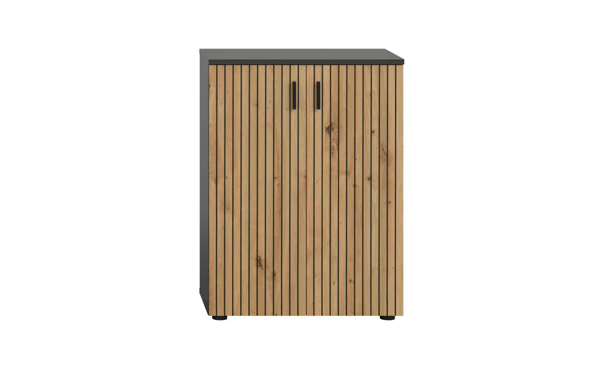 Midischrank   ¦ grau ¦ Maße (cm): B: 60 H: 81 Schränke > Badschränke > Bad- günstig online kaufen