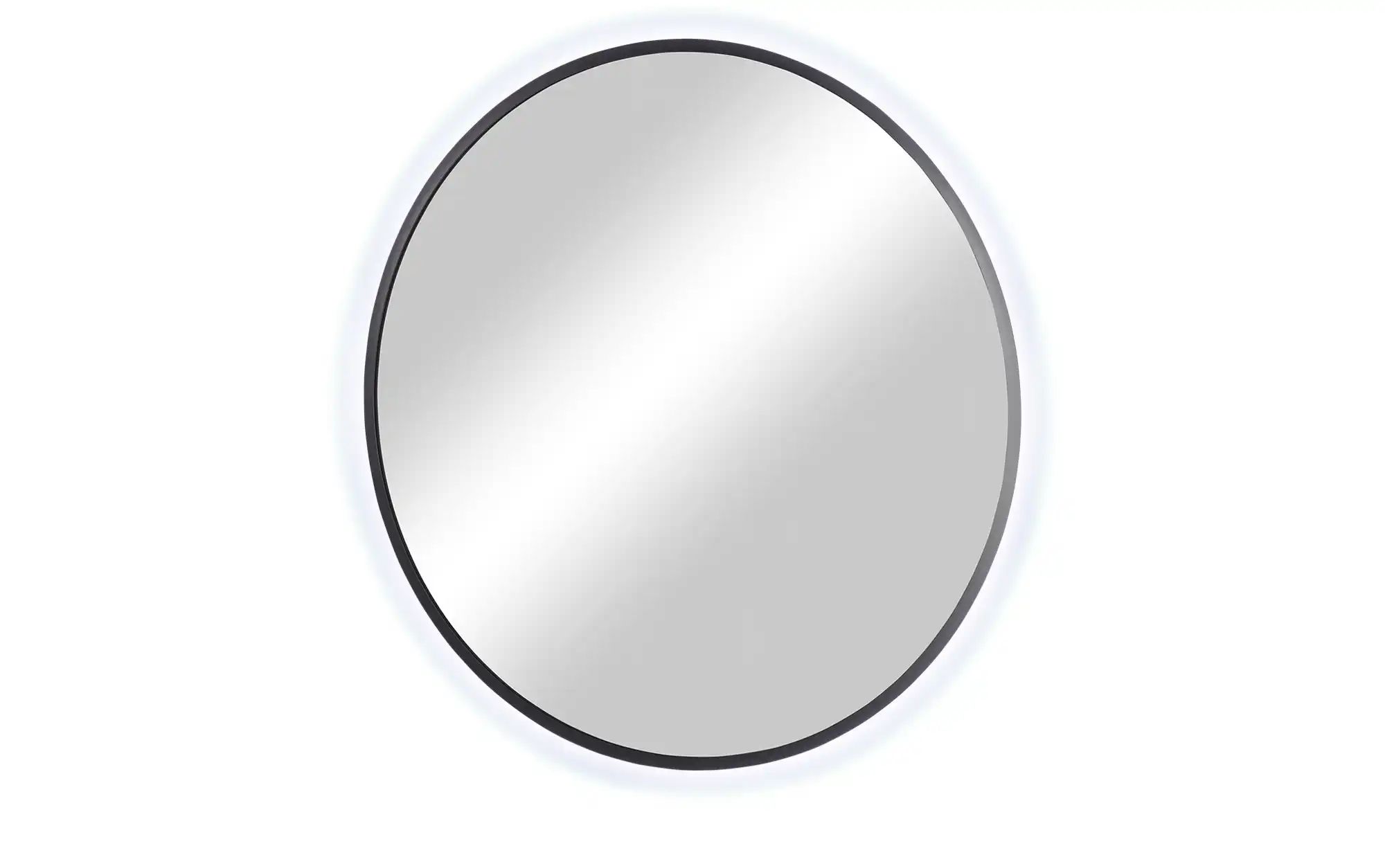 Thumbnail - Spiegel mit LED  Obersee ¦ Glas,Metall ¦ Maße (cm): H: 5  Ø: 80 Badzubehör - Höffner