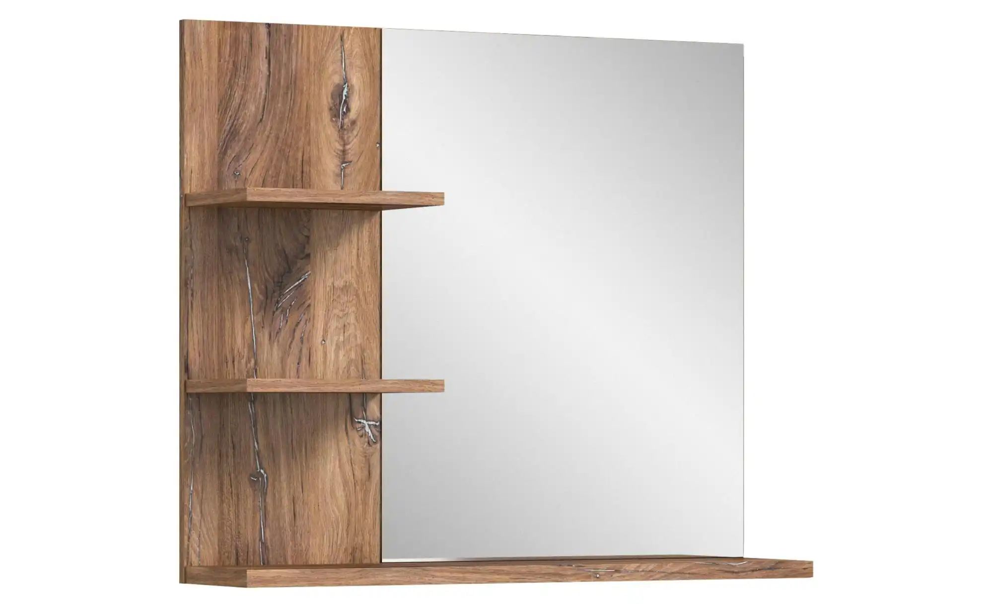 Spiegel  Rahmer See ¦ grau ¦ Maße (cm): B: 80 H: 70 T: 20.0 Accessoires > S günstig online kaufen