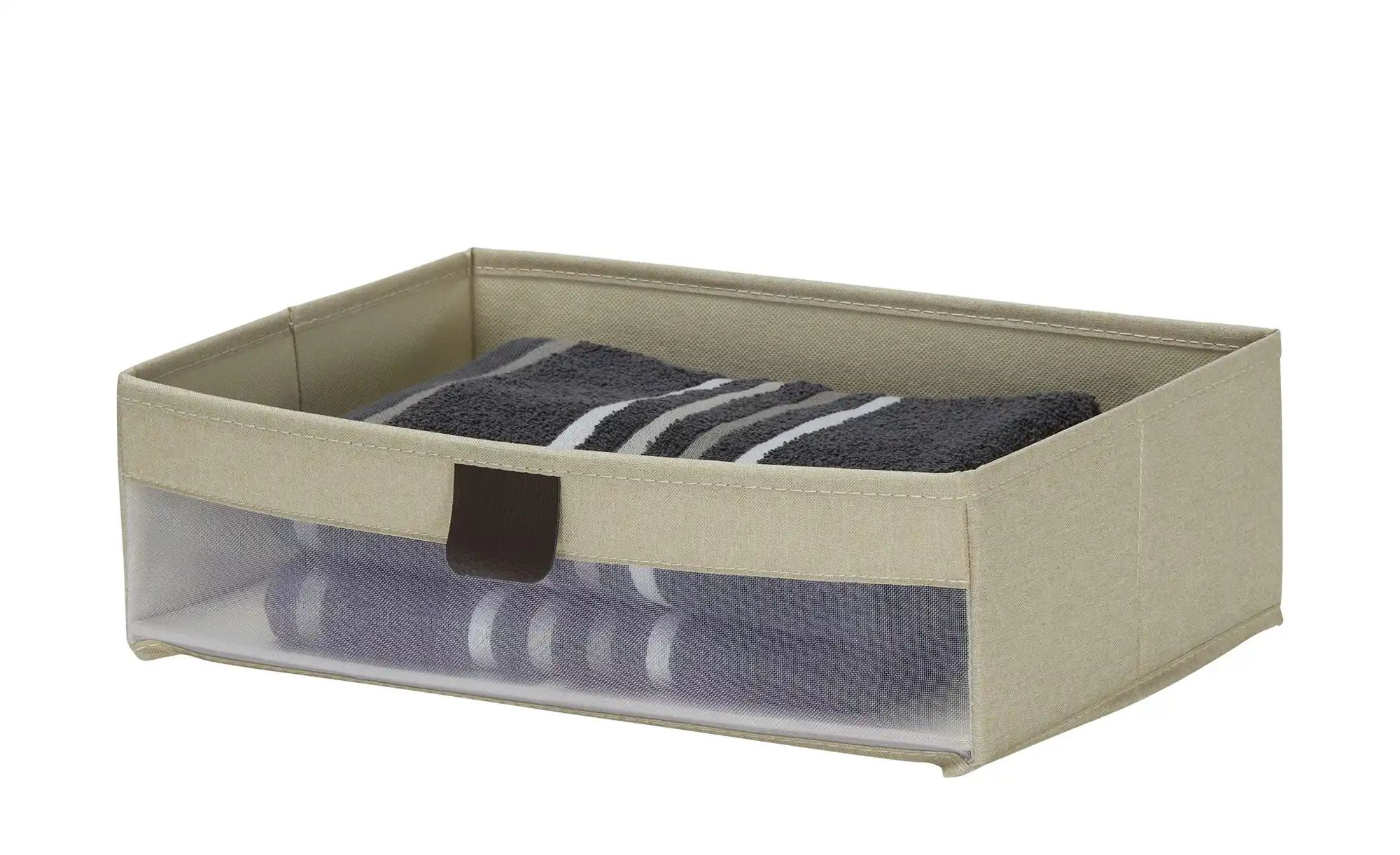 Aufbewahrungsbox faltbar ¦ creme ¦ Maße (cm): B: 38 H: 12 T: 26 Aufbewahrun günstig online kaufen