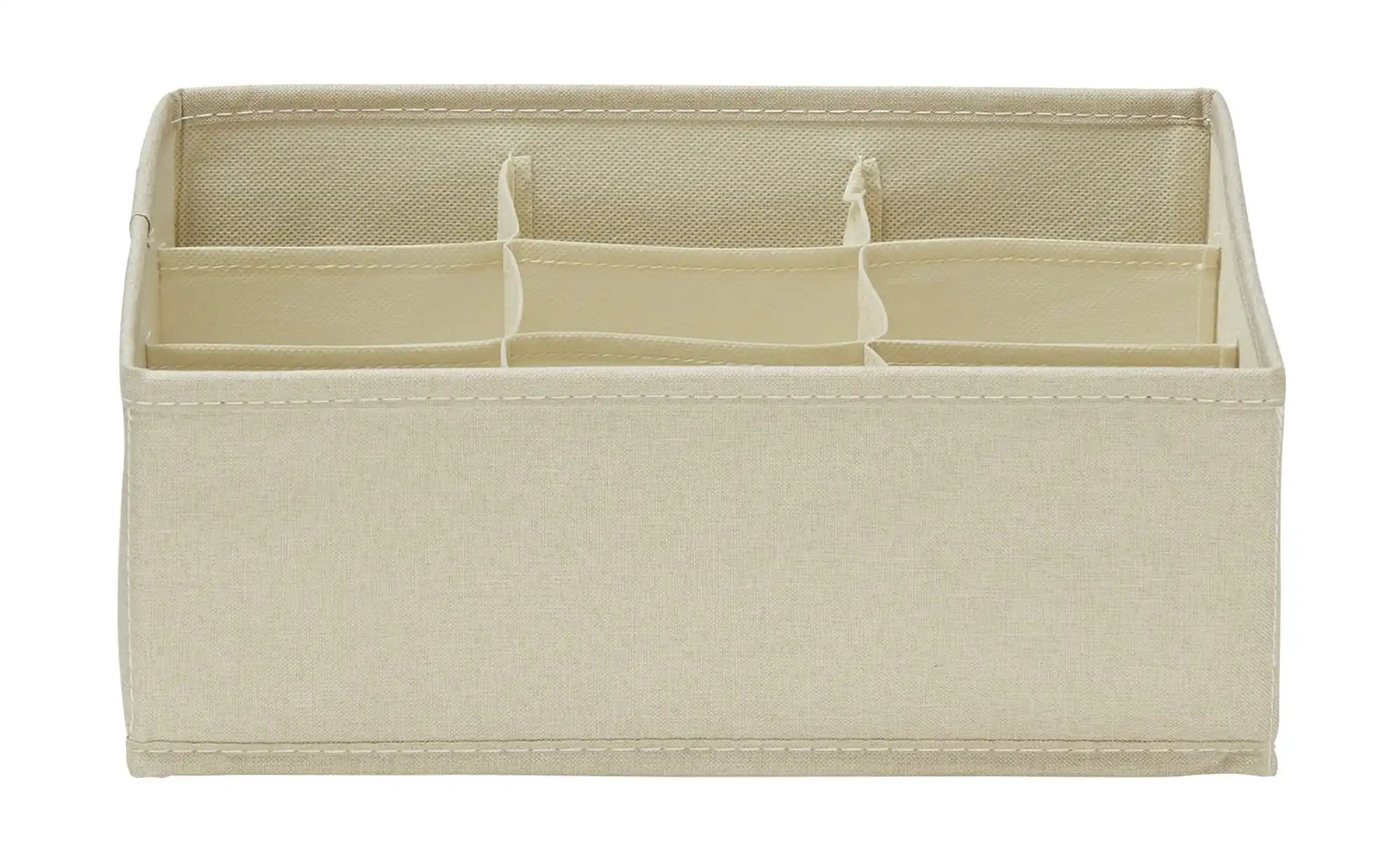 Aufbewahrungsbox, faltbar ¦ beige ¦ Maße (cm): B: 30 H: 11 T: 30 Aufbewahru günstig online kaufen