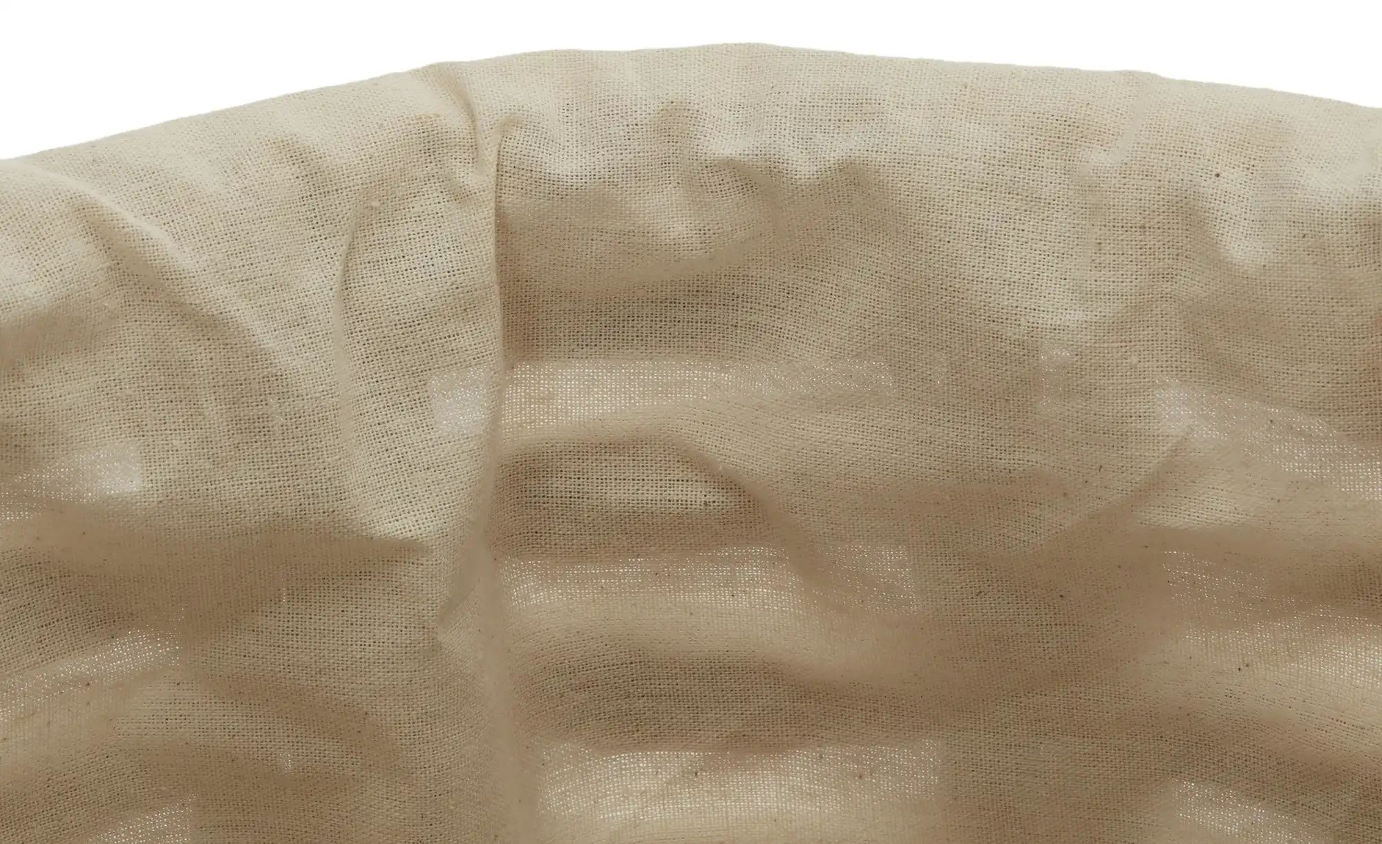 Thumbnail - HOME STORY Wäschekorb mit Deckel ¦ braun ¦ Wasserhyazinthe,Polyester,Baumwolle ¦ Maße (cm): H: 47 Ø: 30 Aufbewahrung ...