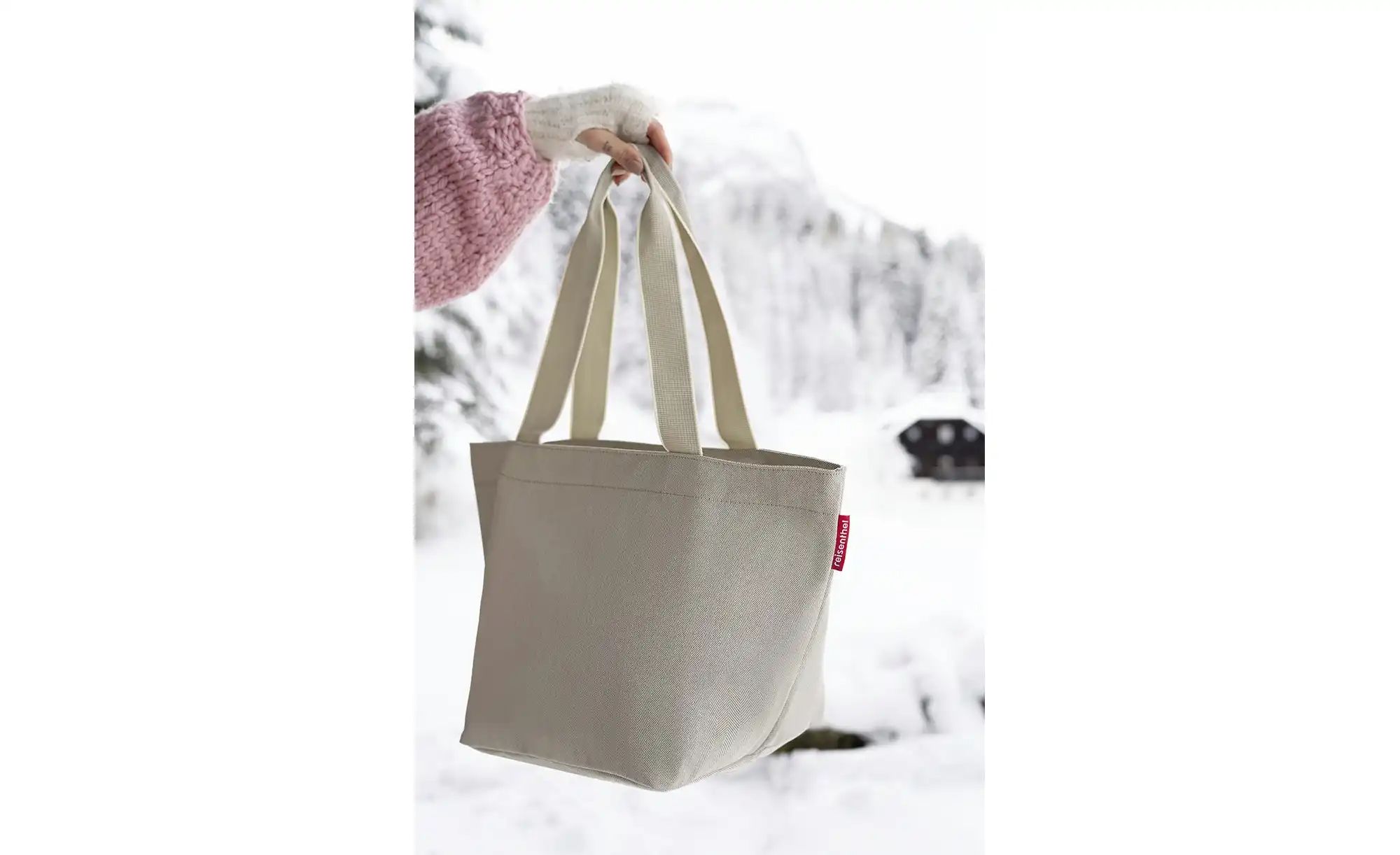 Thumbnail - reisenthel Einkaufstasche ¦ beige ¦ Polyester,Kunststoff ¦ Maße (cm): B: 51 H: 30,5 T: 26.0 Aufbewahrung > Taschen & B...