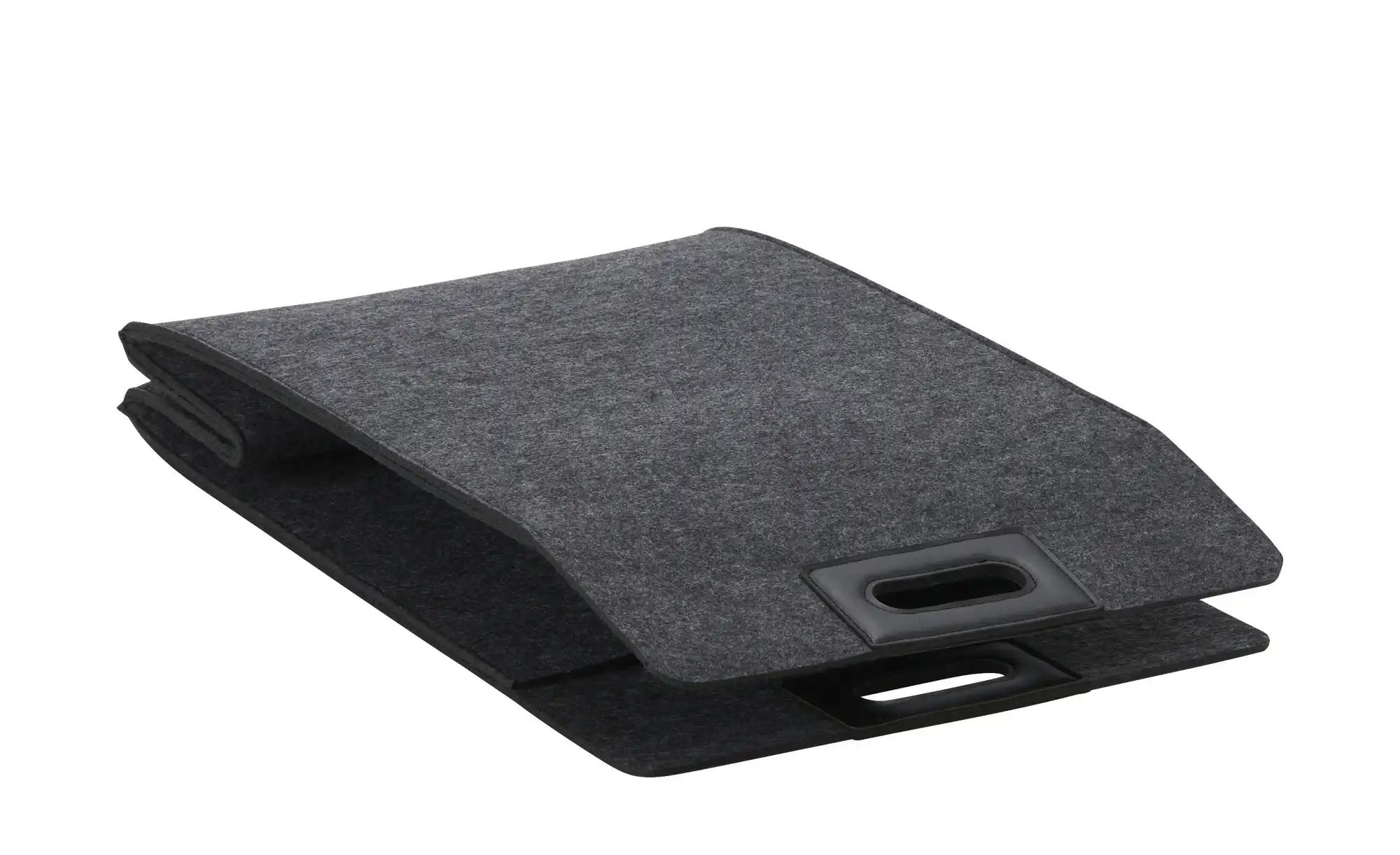 Thumbnail - HOME STORY Wäschekorb   ¦ grau ¦ Filz,Kunstleder ¦ Maße (cm): B: 35 H: 56 T: 30.0 Aufbewahrung > Wäscheaufbewahrung - Hö...