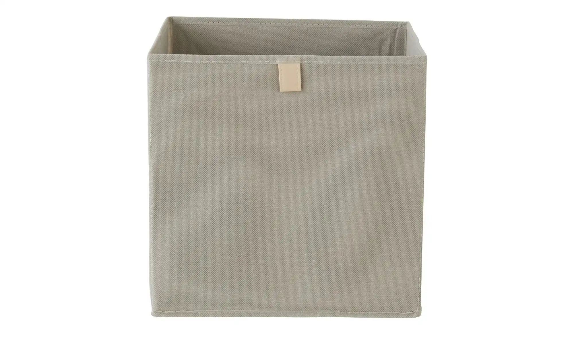 Aufbewahrungsbox faltbar   ¦ grau ¦ Polyester,Pappe ¦ Maße (cm): B: 32 H: 3 günstig online kaufen