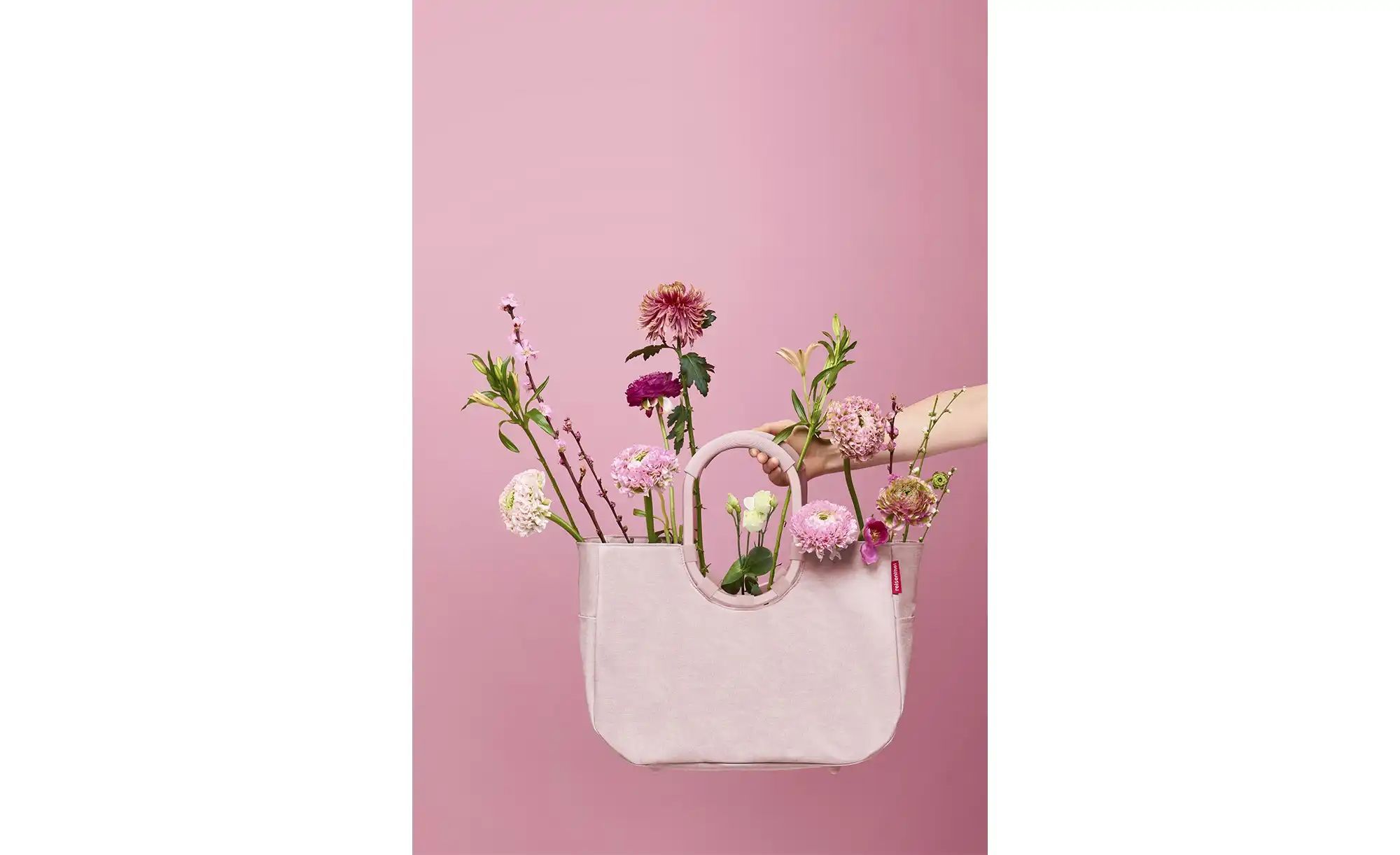 Thumbnail - reisenthel Shoppingtasche   ¦ rosa/pink ¦ Kunststoff,Metall ¦ Maße (cm): B: 46 H: 34,5 T: 25.0 Aufbewahrung > Taschen & ...