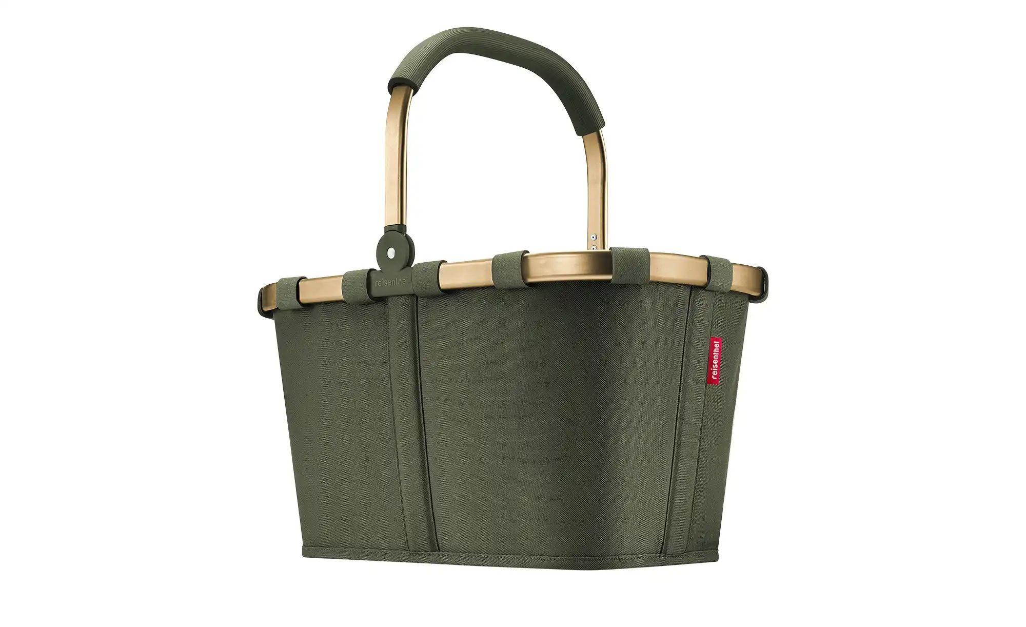 reisenthel Einkaufskorb   ¦ grün ¦ Polyester,Kunststoff,Metall ¦ Maße (cm): günstig online kaufen