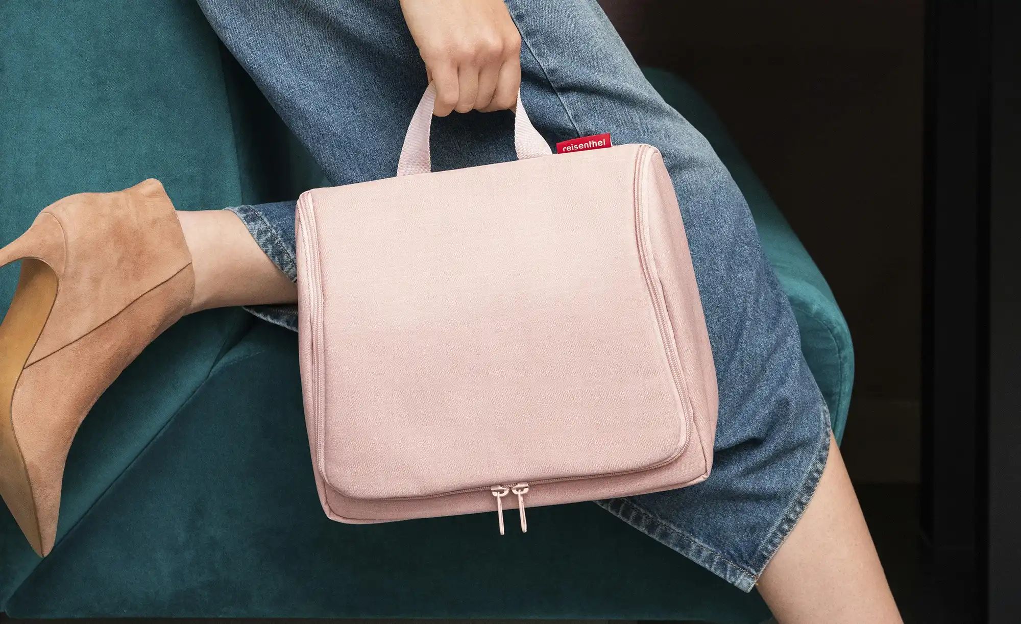 reisenthel Kosmetiktasche   ¦ rosa/pink ¦ Polyester,Kunststoff ¦ Maße (cm): günstig online kaufen