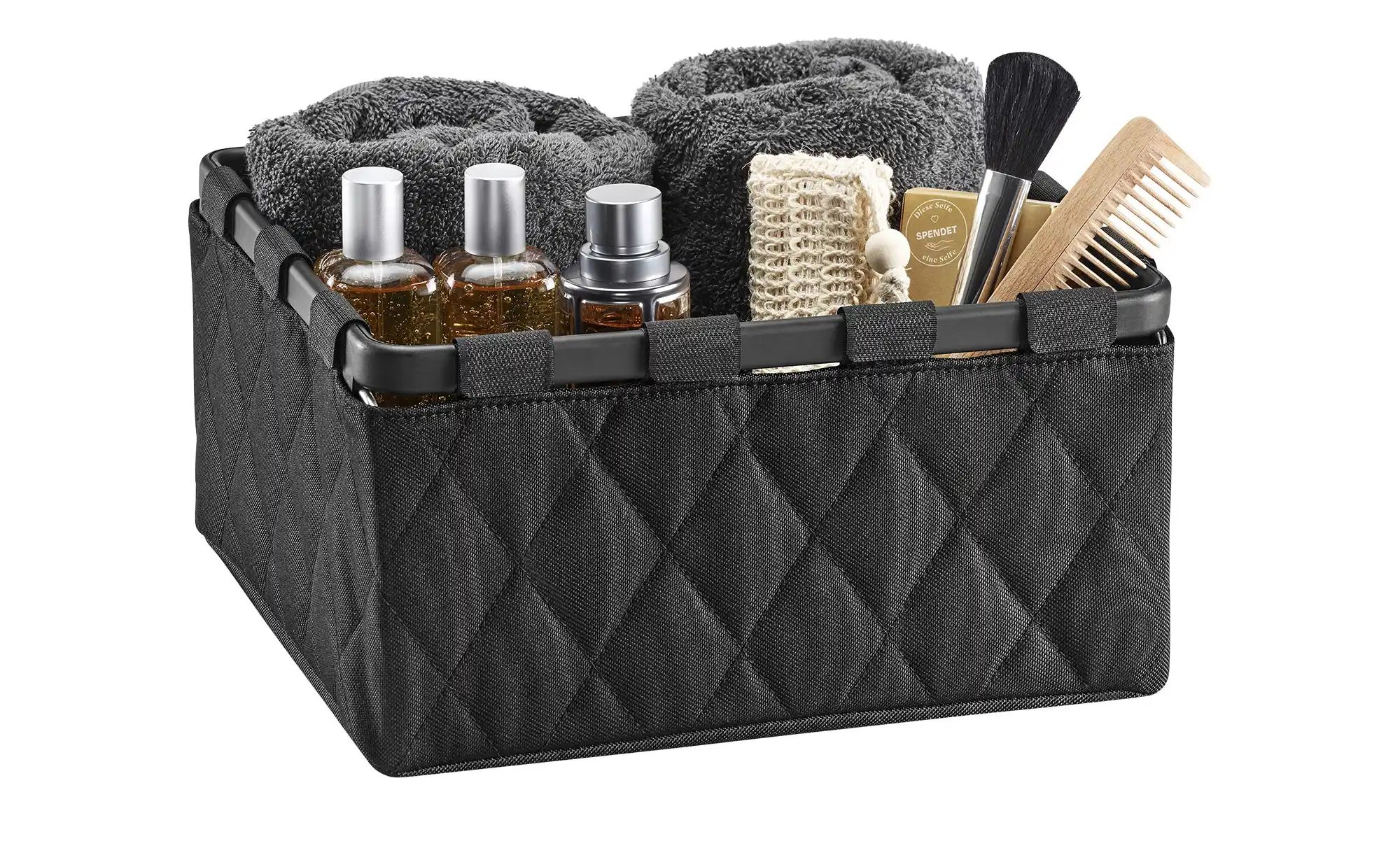 reisenthel Aufbewahrungskorb   ¦ schwarz ¦ Polyester,Metall ¦ Maße (cm): B: günstig online kaufen