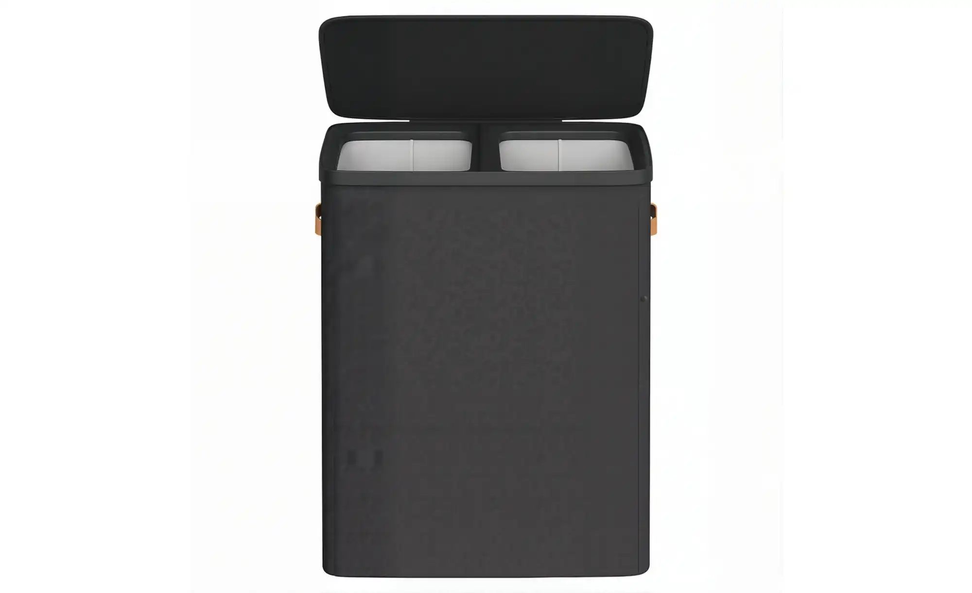 Wäschekorb   ¦ schwarz ¦ Stoff,Polyester ¦ Maße (cm): B: 56 H: 75 Aufbewahr günstig online kaufen