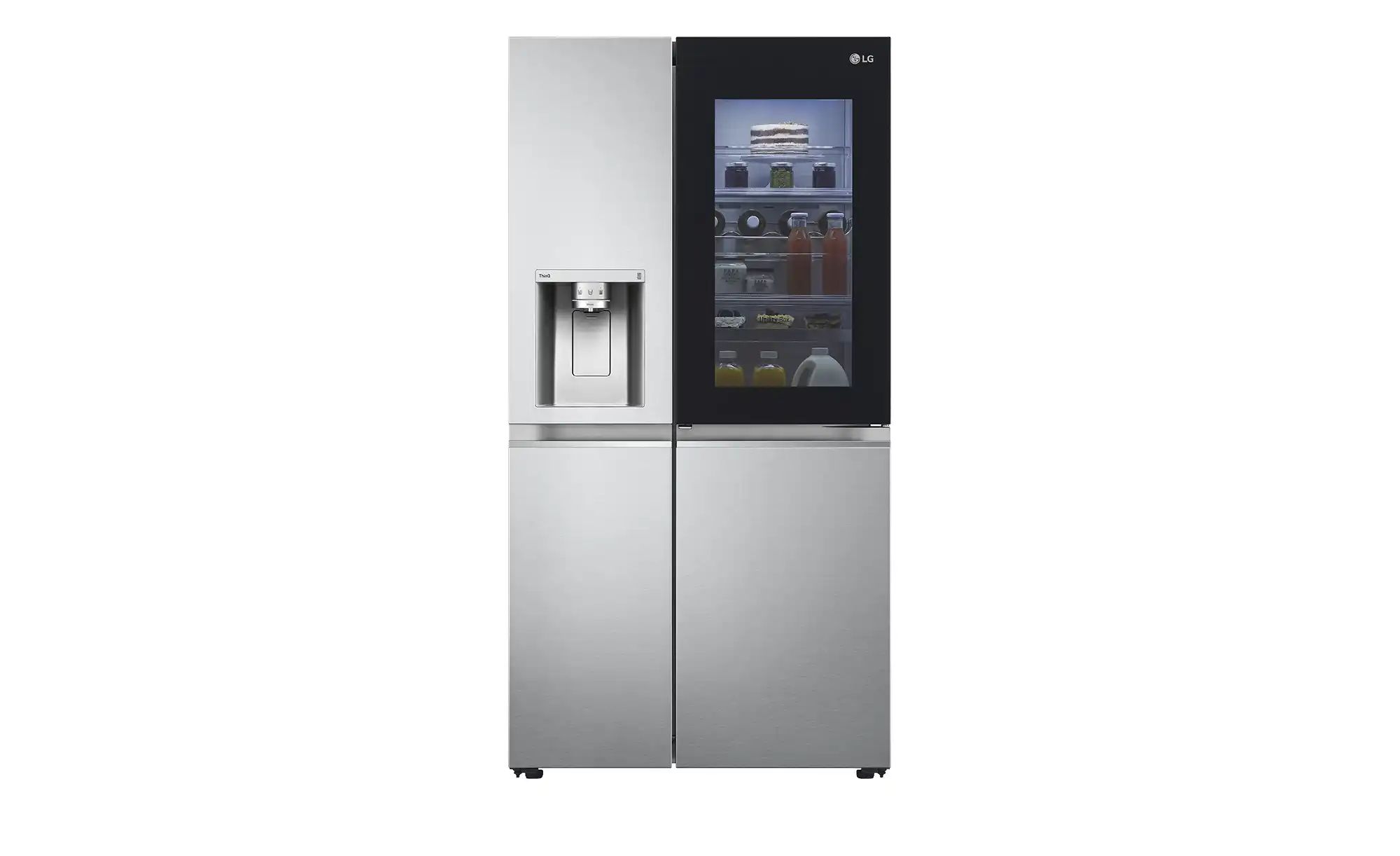LG Electronics Side by Side  GSXV91BSAE ¦ silber ¦ Kunststoff,Glas,Metall ¦ günstig online kaufen