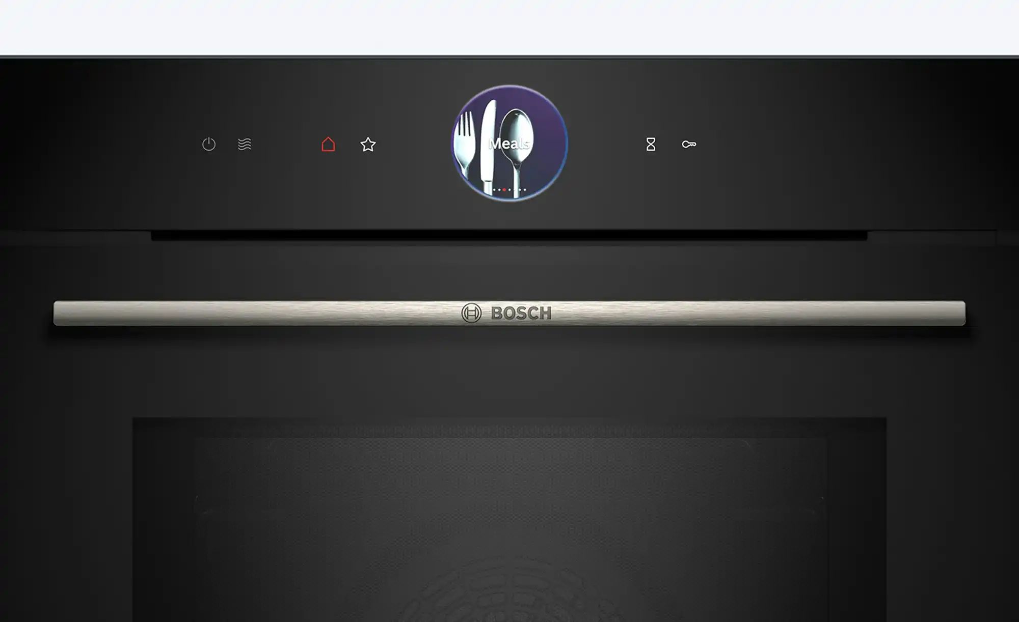 BOSCH Einbau-Backofen  HMG776NB1 ¦ schwarz ¦ Edelstahl,Glas ¦ Maße (cm): B: günstig online kaufen