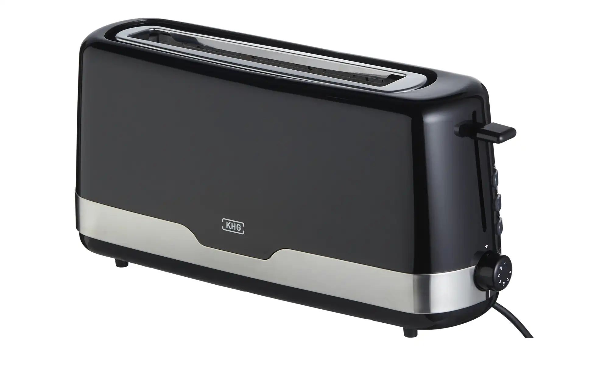 Thumbnail - KHG Toaster  TO-875LS SE2 ¦ schwarz ¦ Edelstahl,Kunststoff,Metall lackiert ¦ Maße (cm): B: 38,2 H: 18,1 T: 11.6 Elektrok...