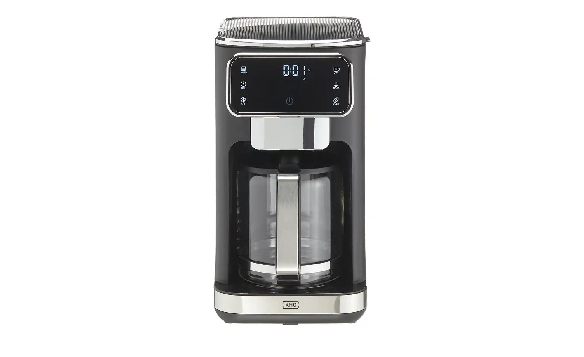 KHG Kaffeeautomat  KA-188 DMSE ¦ schwarz ¦ Metall,Glas,Kunststoff,Edelstahl günstig online kaufen