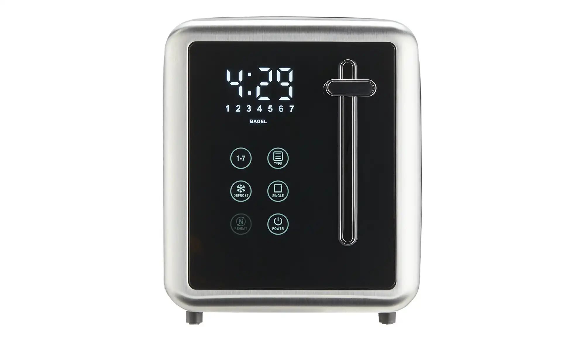 KHG Toaster  TO-900 DES ¦ silber ¦ Kunststoff,Edelstahl ¦ Maße (cm): B: 29 günstig online kaufen