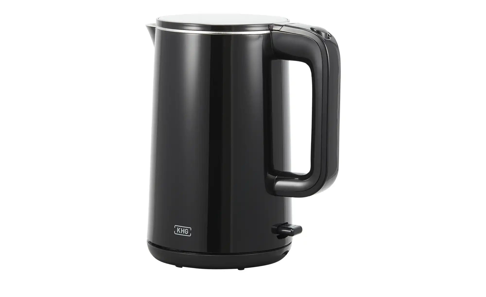 KHG Wasserkocher  WK-150 GSE ¦ schwarz ¦ Edelstahl,Kunststoff ¦ Maße (cm): günstig online kaufen