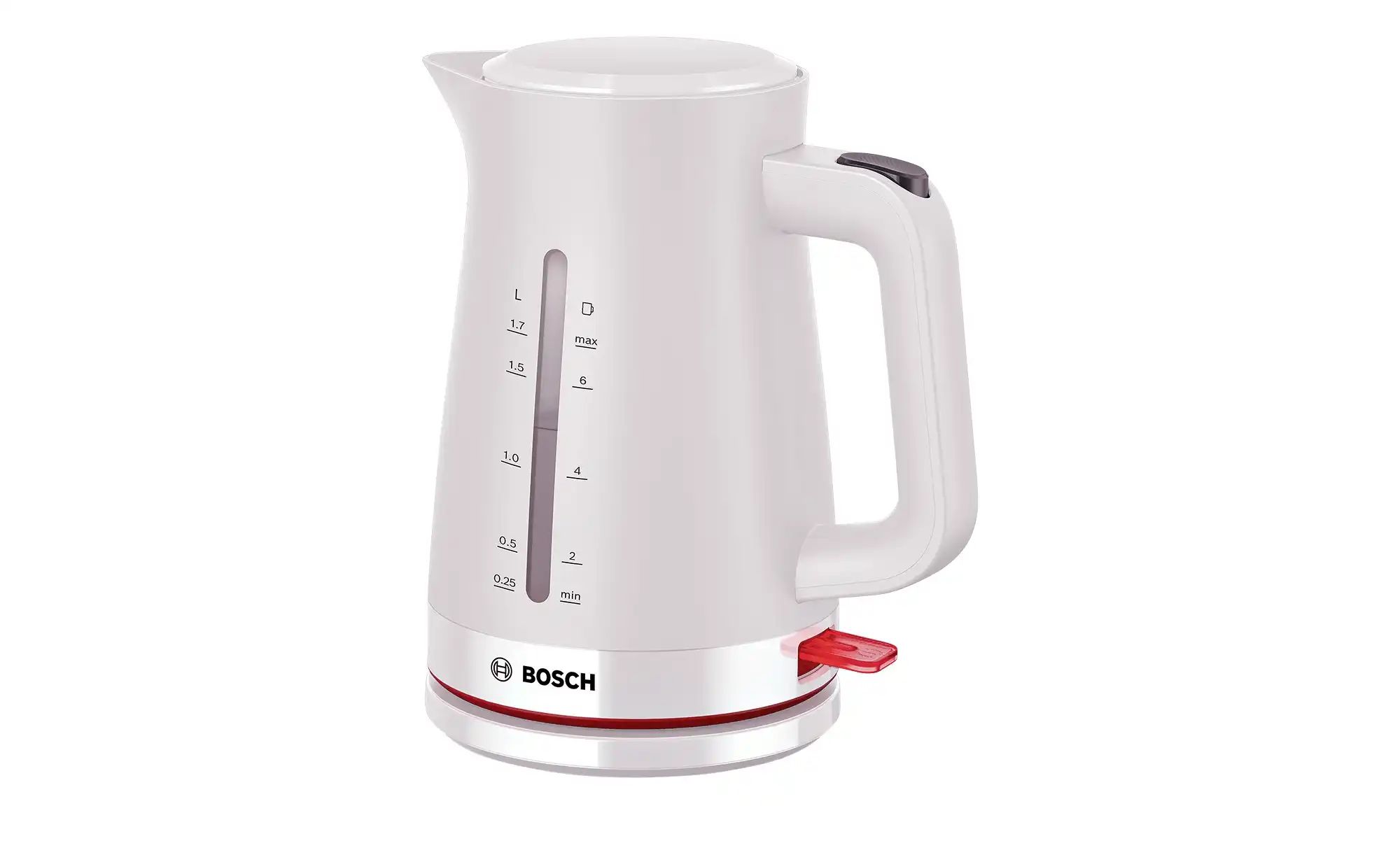 BOSCH Wasserkocher  TWK3M121 ¦ weiß ¦ Kunststoff,Metall,Edelstahl ¦ Maße (c günstig online kaufen