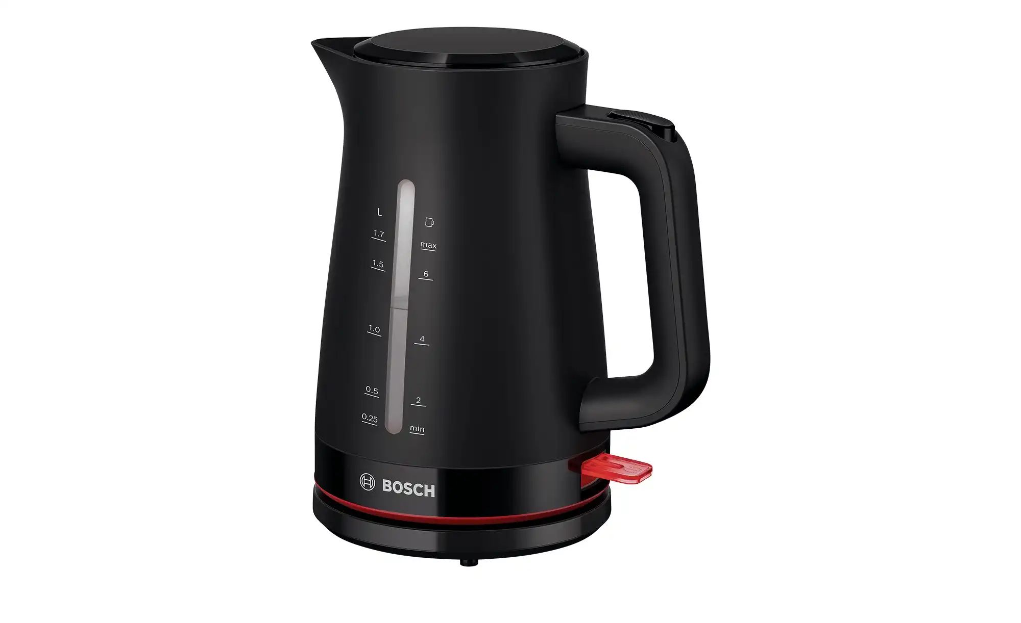 BOSCH Wasserkocher  TWK3M123 ¦ schwarz ¦ Kunststoff,Metall,Edelstahl ¦ Maße günstig online kaufen