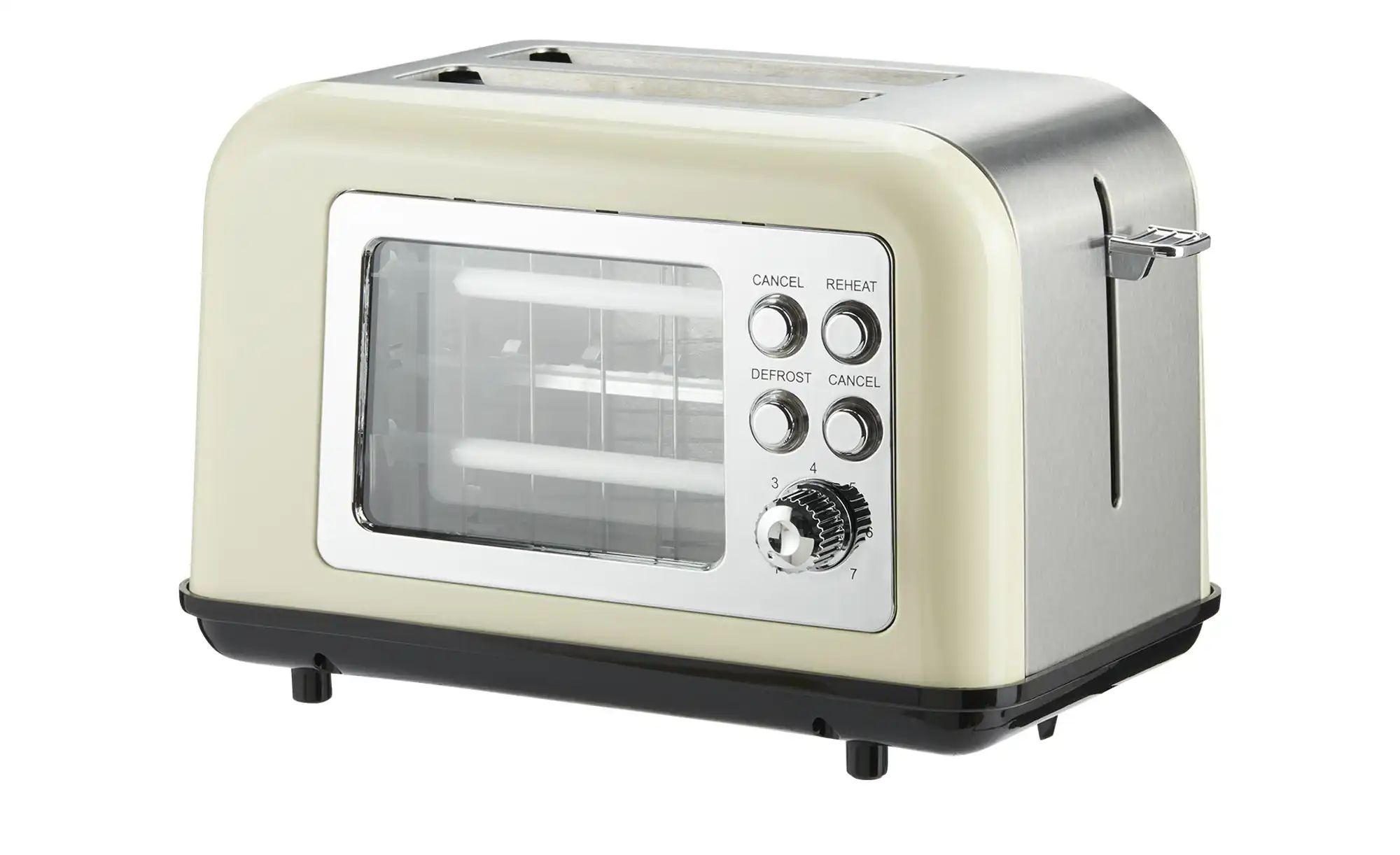 KHG Toaster  TO-8000GC ¦ creme ¦ Kunststoff ¦ Maße (cm): B: 28,3 H: 18 T: 1 günstig online kaufen