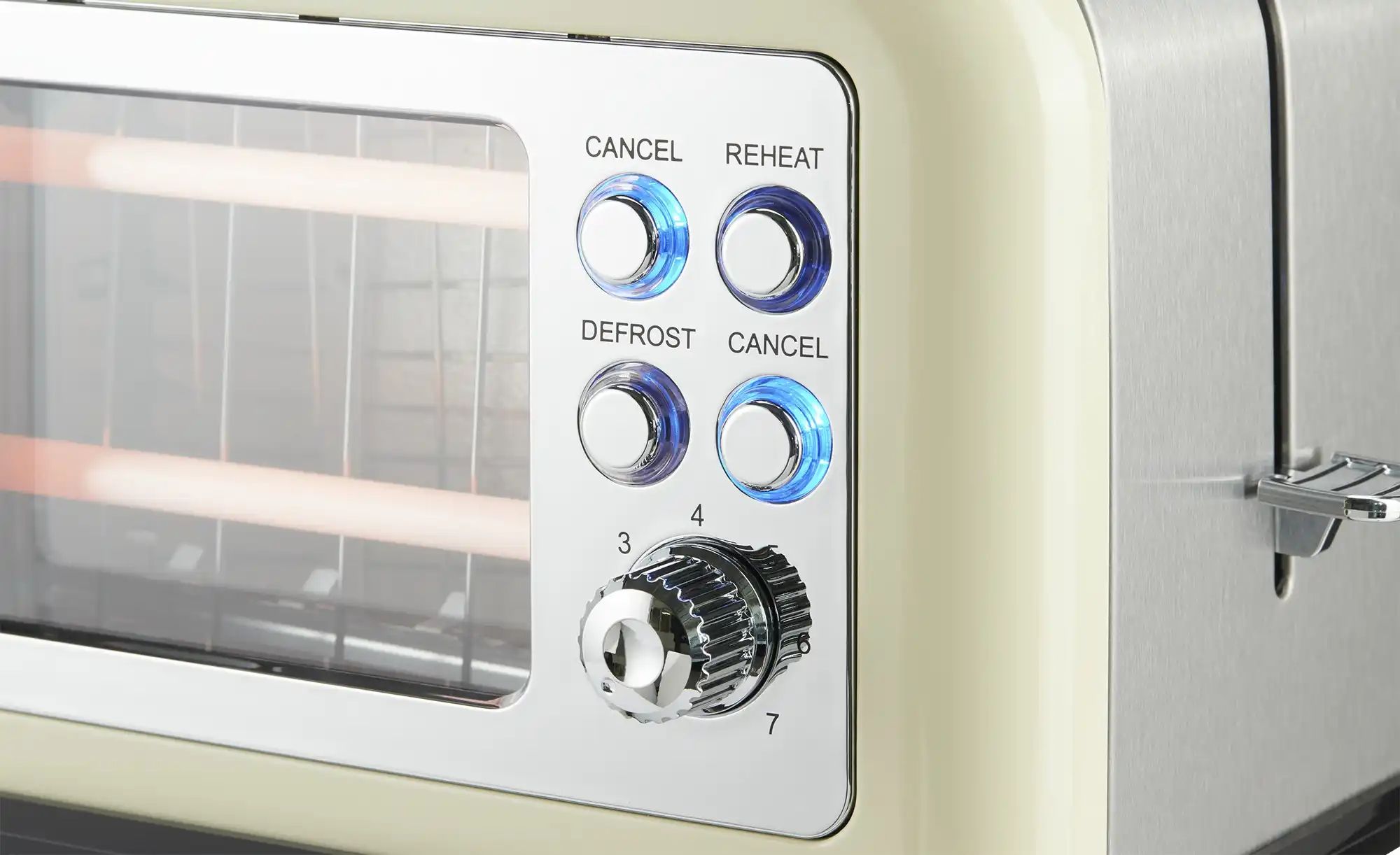 KHG Toaster  TO-8000GC ¦ creme ¦ Kunststoff ¦ Maße (cm): B: 28,3 H: 18 T: 1 günstig online kaufen