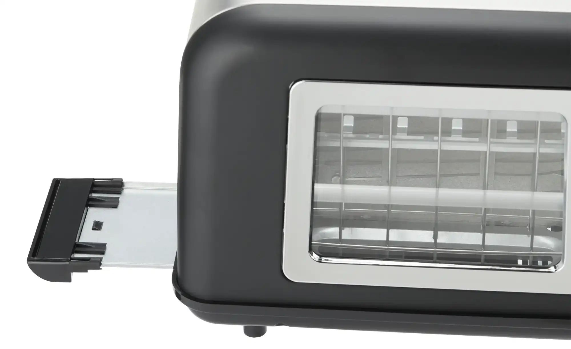 Thumbnail - KHG Toaster TO-8000GS ¦ schwarz ¦ Kunststoff,Glas,Metall lackiert ¦ Maße (cm): B: 28,3 H: 18 T: 18.7 Elektrokleingeräte...