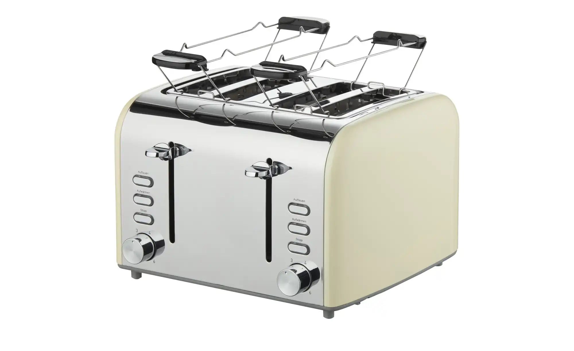 Thumbnail - KHG Toaster TO-858VS (CE) ¦ creme ¦ Edelstahl,Metall lackiert,Kunststoff ¦ Maße (cm): B: 29 H: 20 T: 29.0 Elektrokleing...