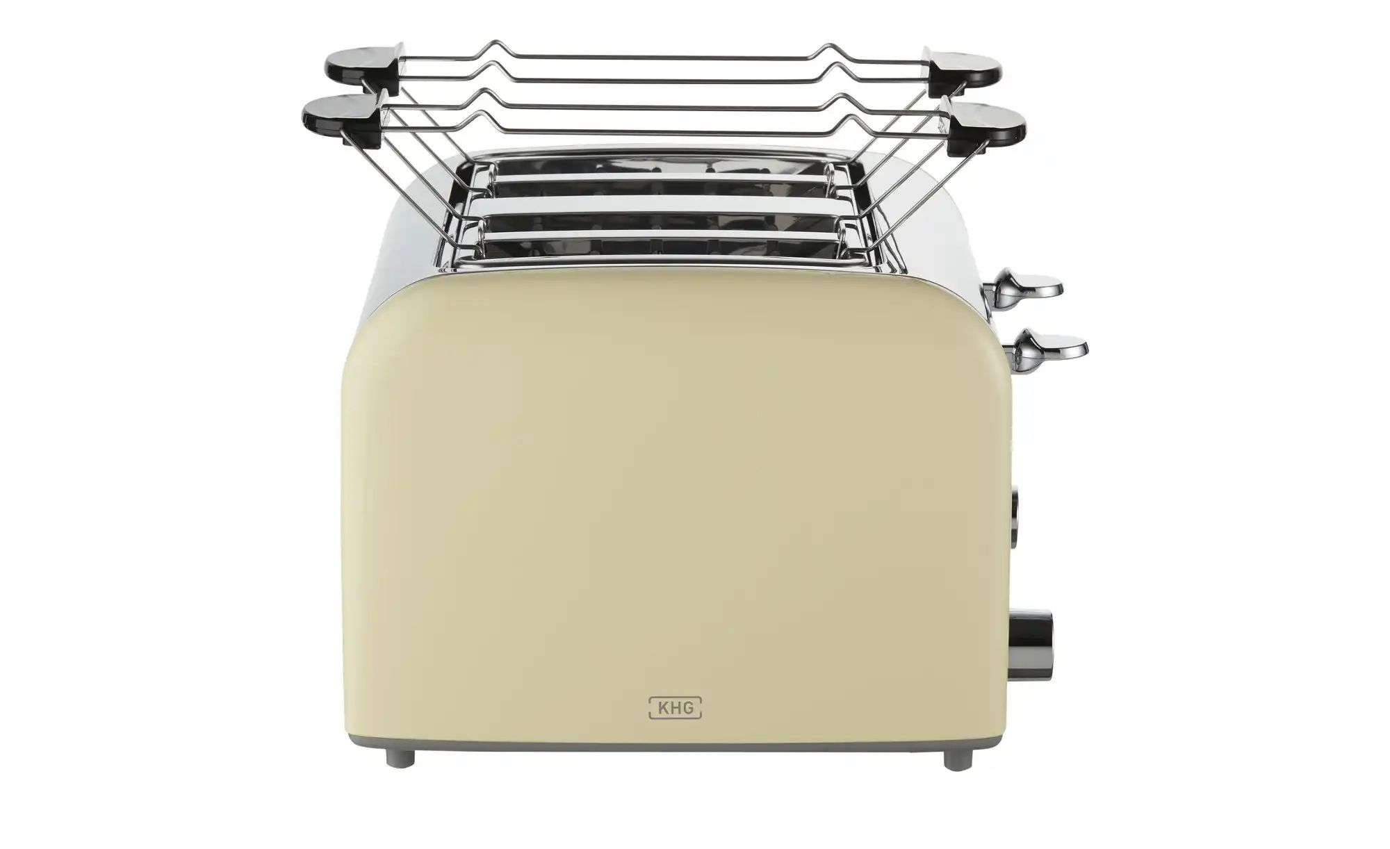 KHG Toaster  TO-858VS (CE) ¦ creme ¦ Edelstahl,Metall lackiert,Kunststoff ¦ günstig online kaufen