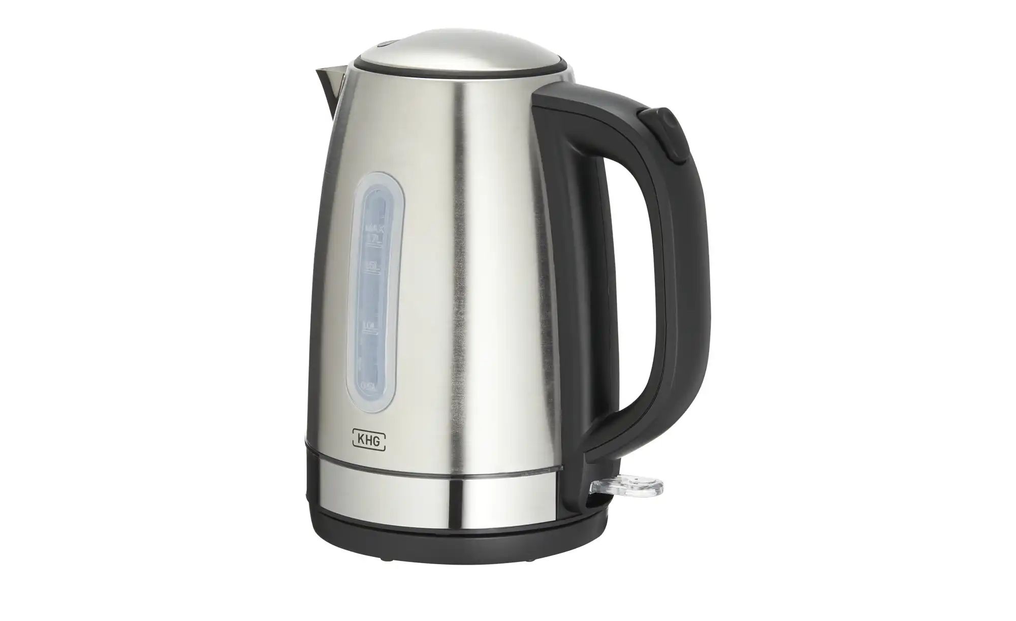 KHG Wasserkocher  WK-1718ES ¦ silber ¦ Edelstahl,Kunststoff ¦ Maße (cm): B: günstig online kaufen