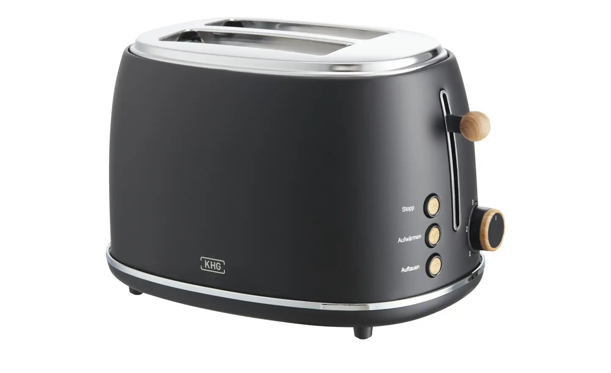 KHG Toaster  TO-850 MSH ¦ schwarz ¦ Edelstahl,Metall,Kunststoff ¦ Maße (cm) günstig online kaufen