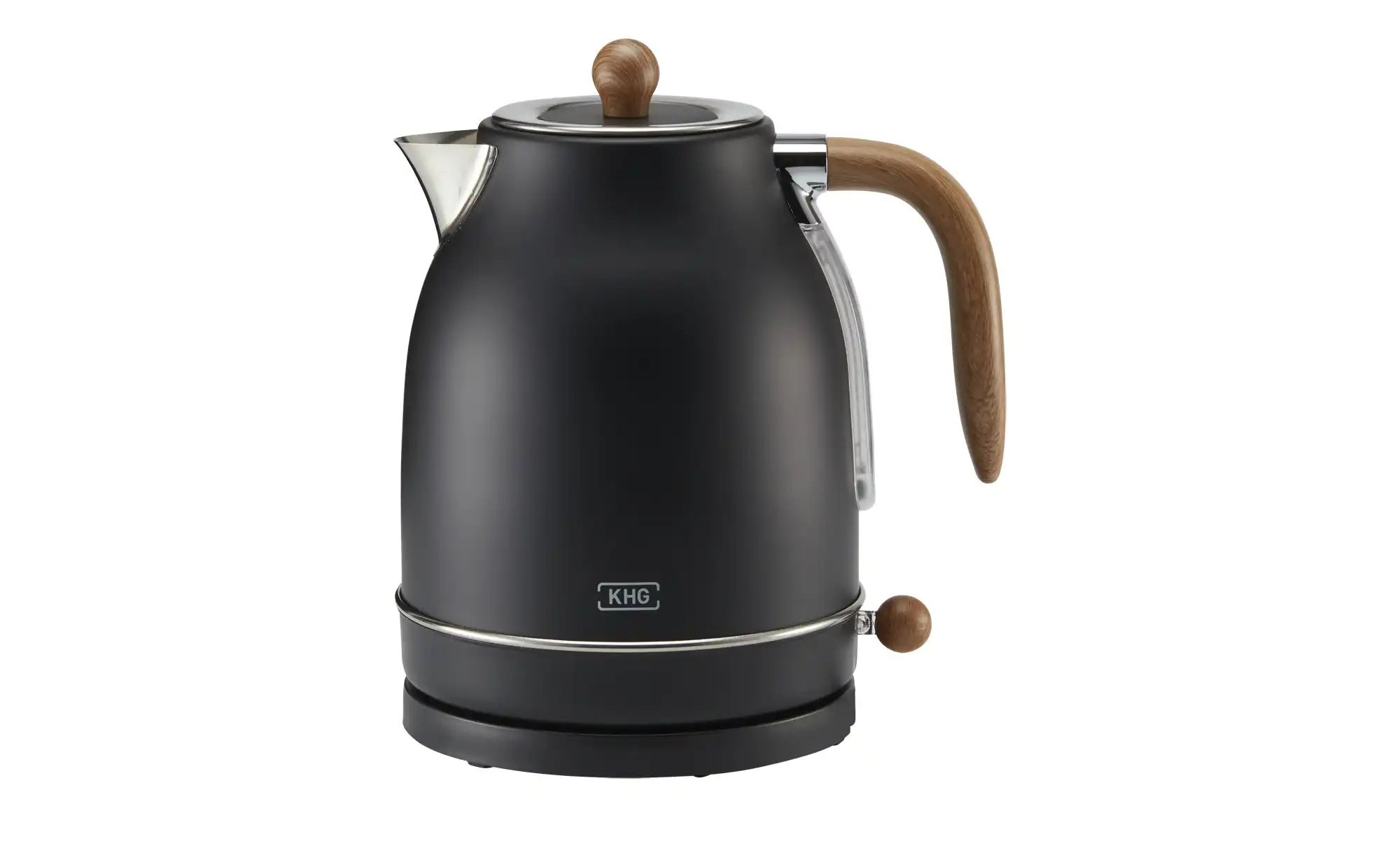 KHG Wasserkocher  WK-2200 MSH ¦ Edelstahl,Kunststoff ¦ Maße (cm): B: 21,6 H günstig online kaufen