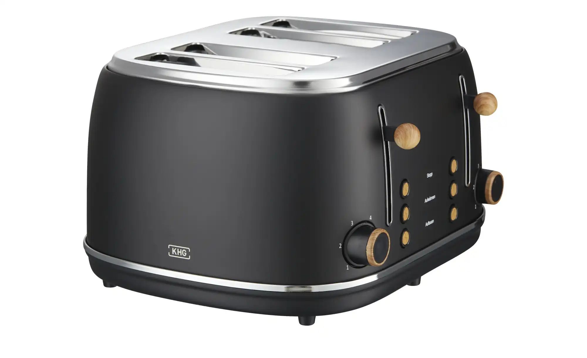KHG Toaster  TO-1500 MSH ¦ schwarz ¦ Edelstahl,Metall,Kunststoff ¦ Maße (cm günstig online kaufen