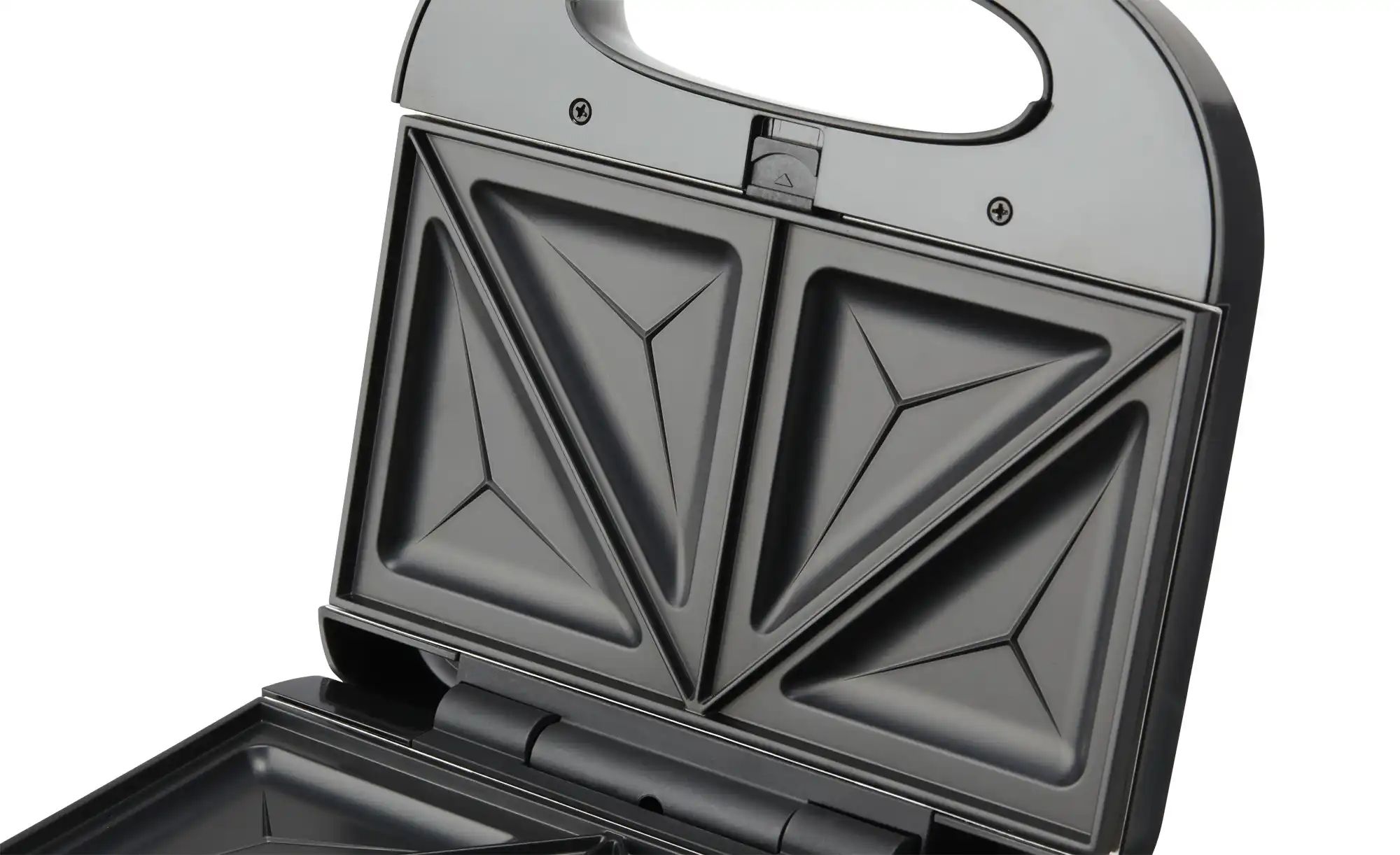 Thumbnail - KHG Sandwich-Duo-Set  SM-703B ¦ schwarz ¦ Kunststoff,Metall ¦ Maße (cm): B: 23,5 H: 12,3 T: 24.0 Elektrokleingeräte > Ba...