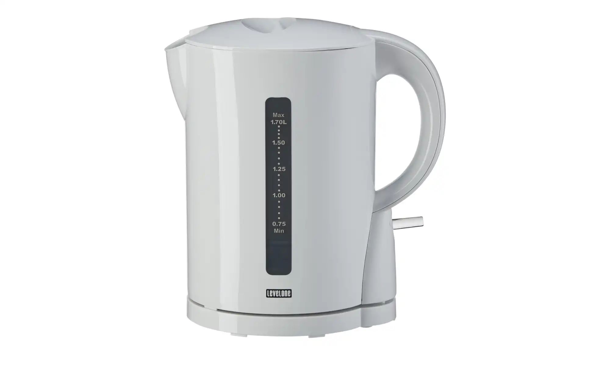 levelone Wasserkocher  WK-2201W ¦ weiß ¦ Kunststoff,Metall ¦ Maße (cm): B: günstig online kaufen
