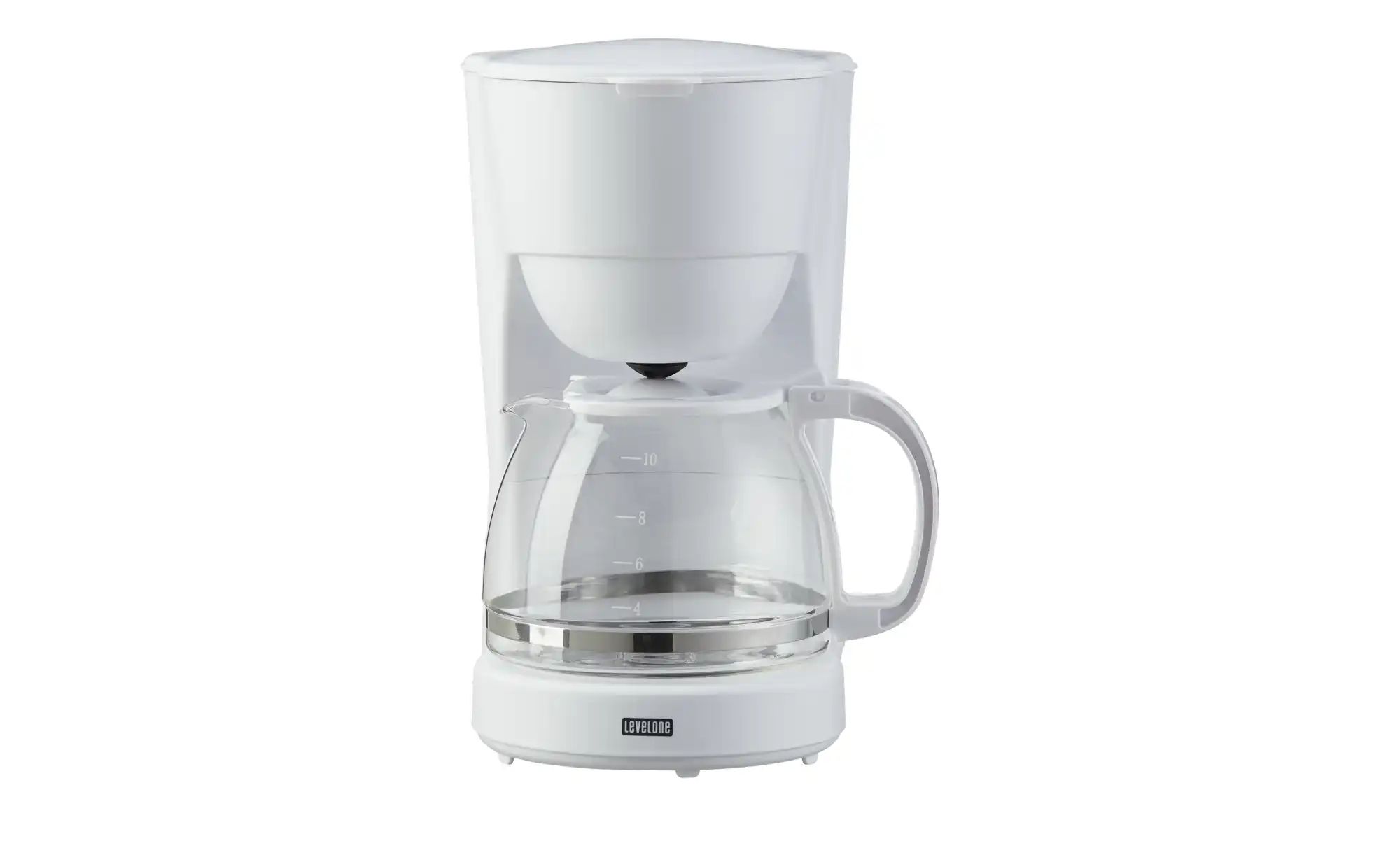 levelone Kaffeemaschine  KA-132W ¦ weiß ¦ Kunststoff,Glas,Metall ¦ Maße (cm günstig online kaufen