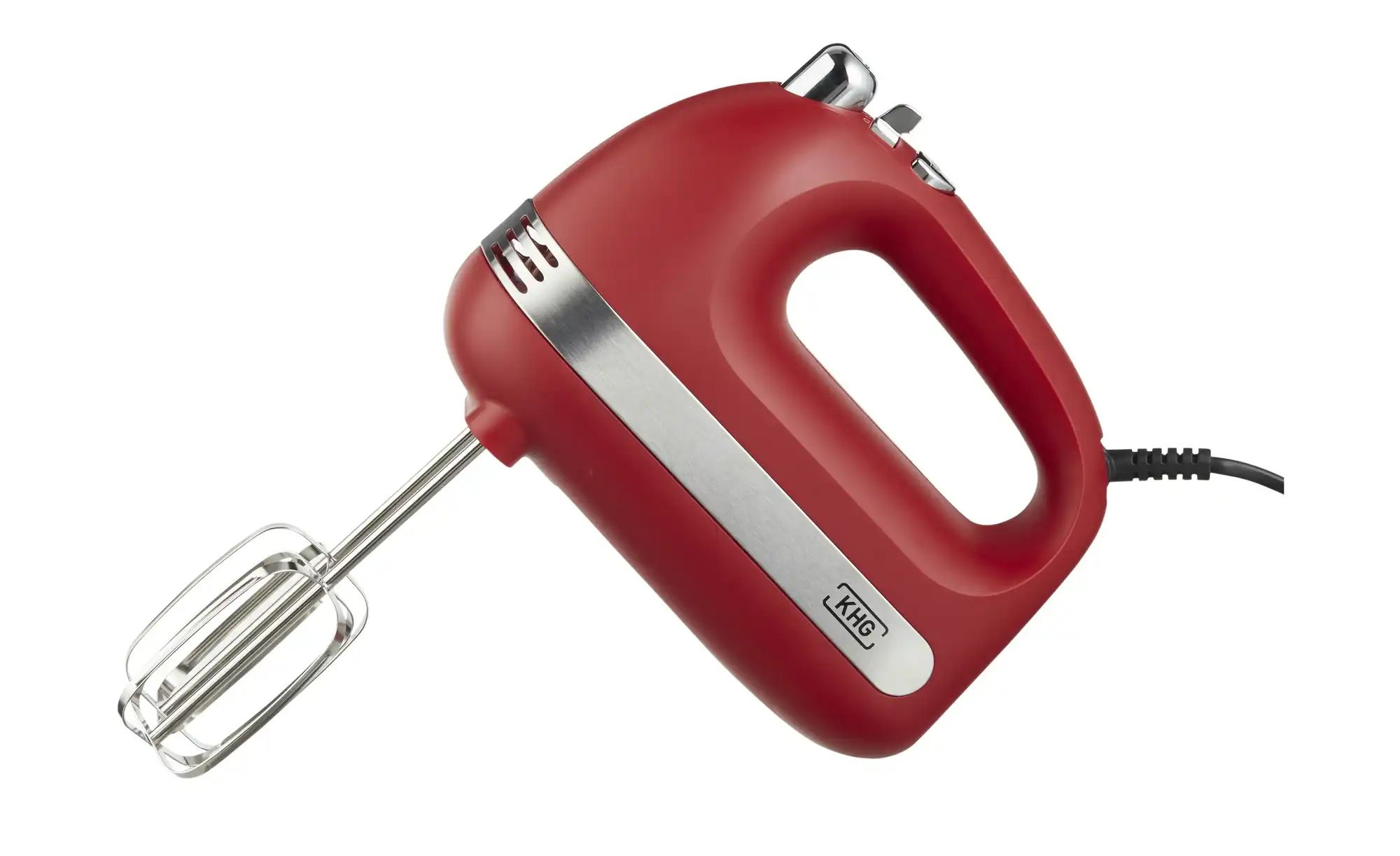 KHG Handmixer  HM-401 (RE) ¦ rot ¦ Edelstahl,Kunststoff ¦ Maße (cm): B: 8,4 günstig online kaufen