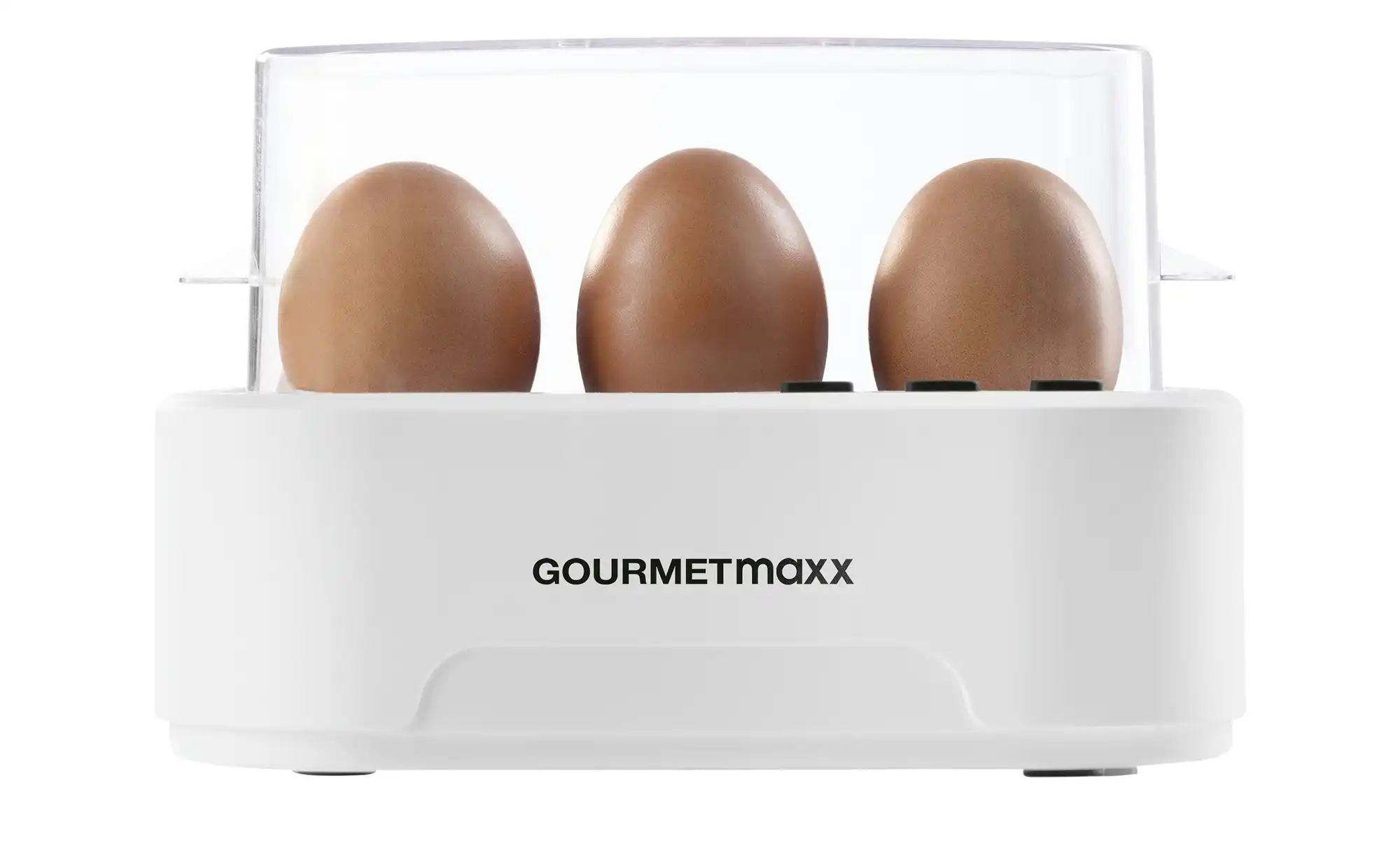 Thumbnail - GourmetMaxx Eierkocher 15125 ¦ weiß ¦ Metall,Kunststoff ¦ Maße (cm): B: 18,5 H: 14 Elektrokleingeräte > Eierkocher - Hö...