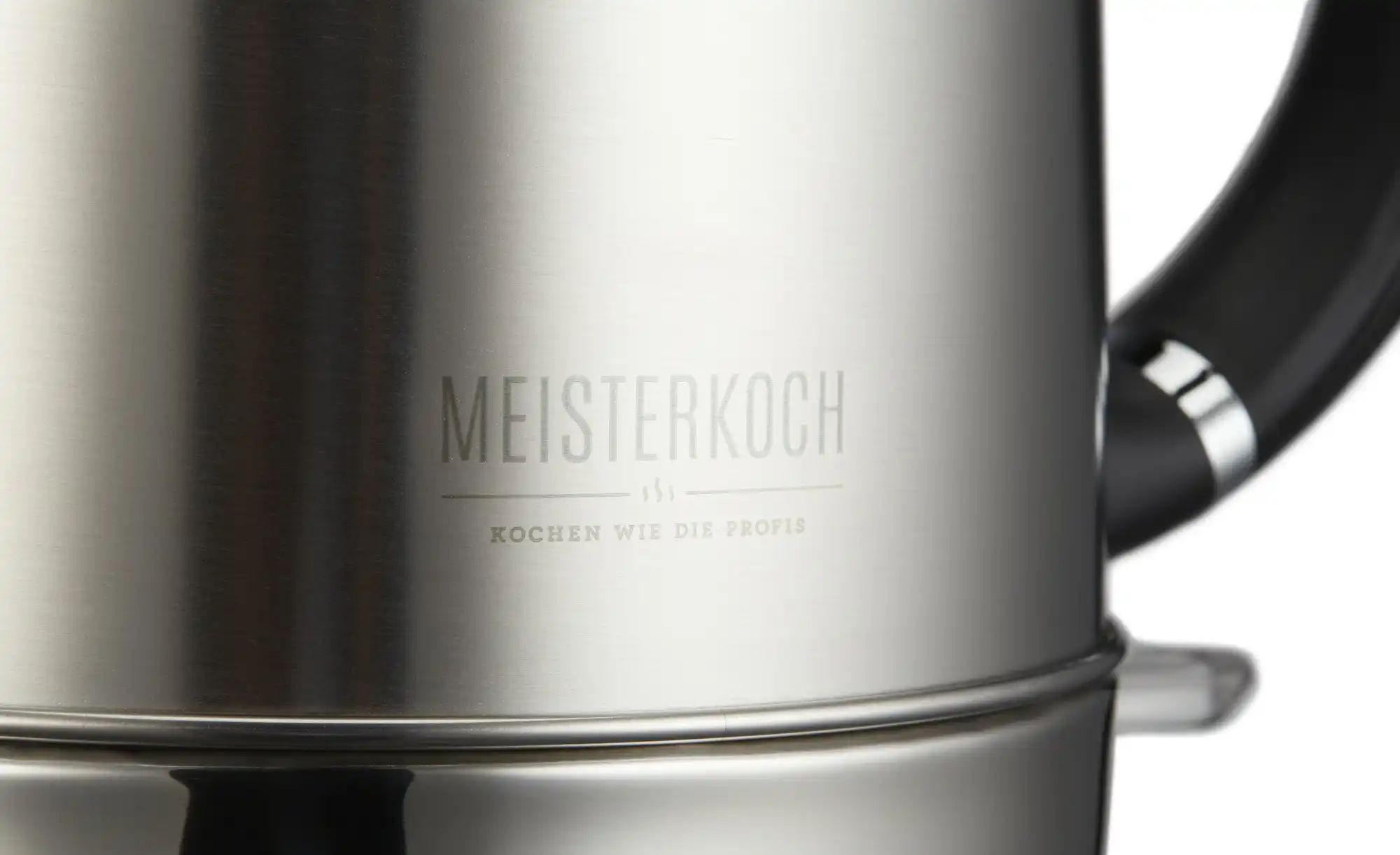 Meisterkoch Wasserkocher  WK-1720 (ES) ¦ grau ¦ Edelstahl ¦ Maße (cm): B: 2 günstig online kaufen