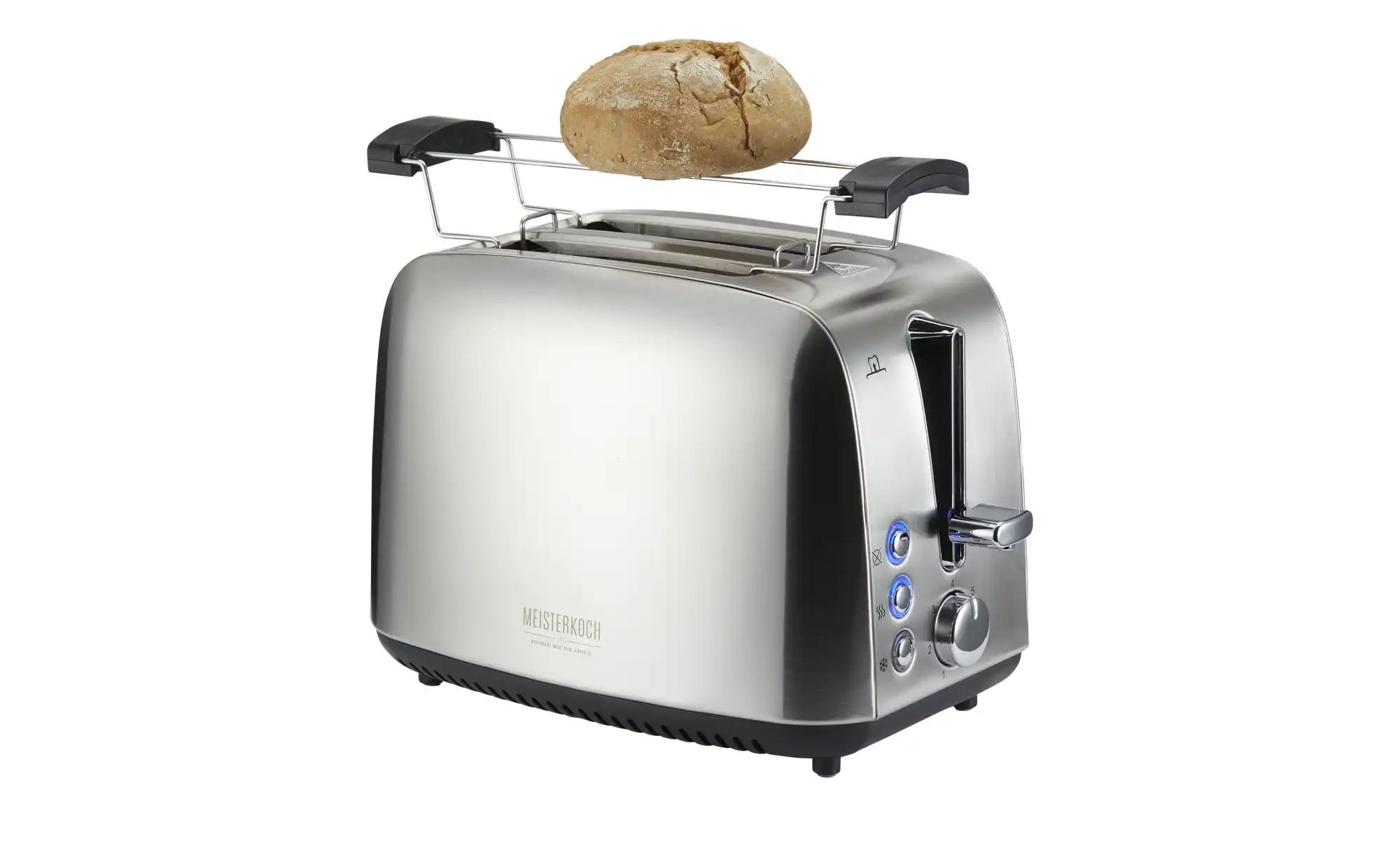 Meisterkoch Toaster  TO-925 (ES) ¦ grau ¦ Metall,Edelstahl,Kunststoff ¦ Maß günstig online kaufen