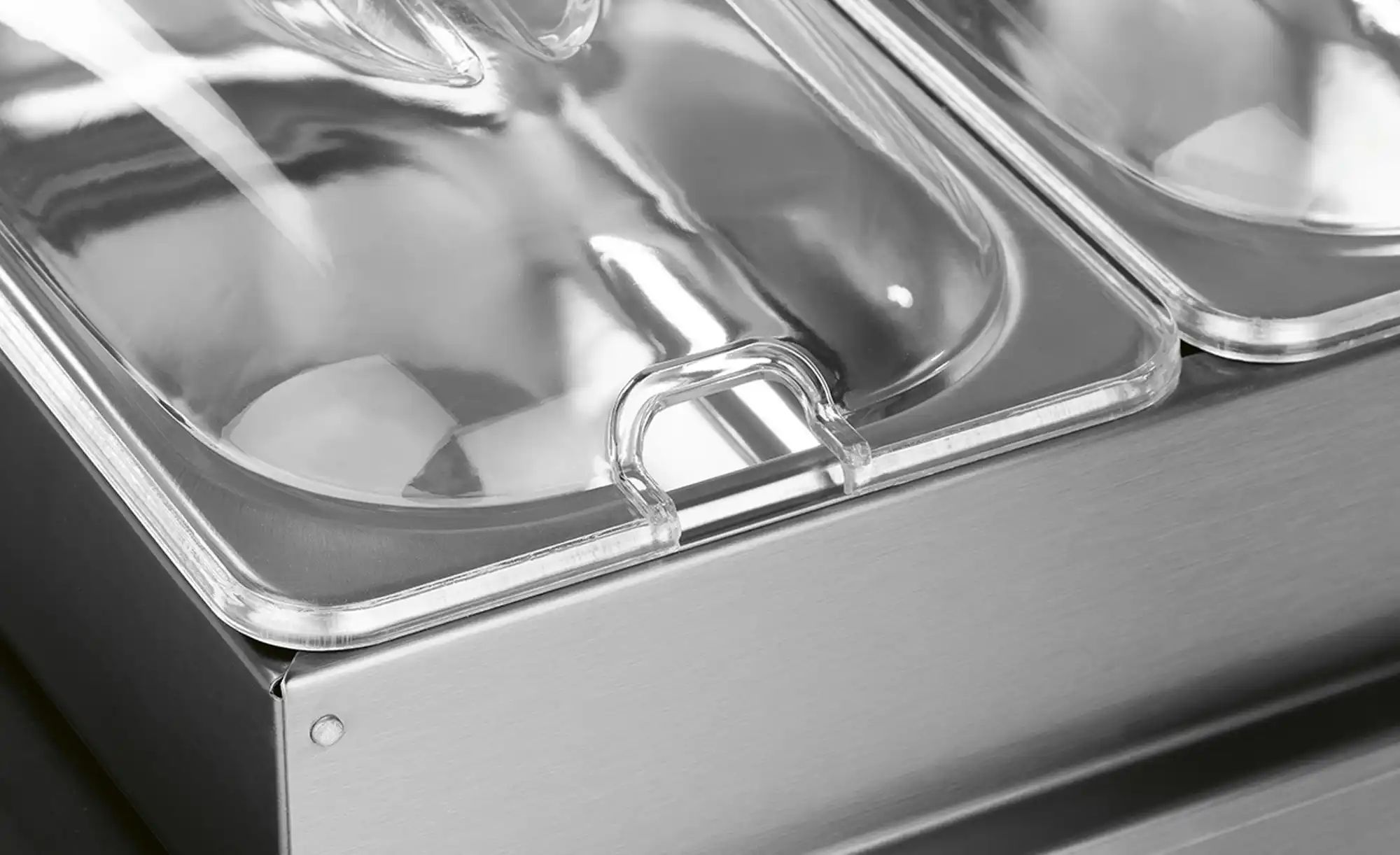 GourmetMaxx GourmetMaxx Buffetwärmer  16442 ¦ silber ¦ Edelstahl,Acrylglas, günstig online kaufen