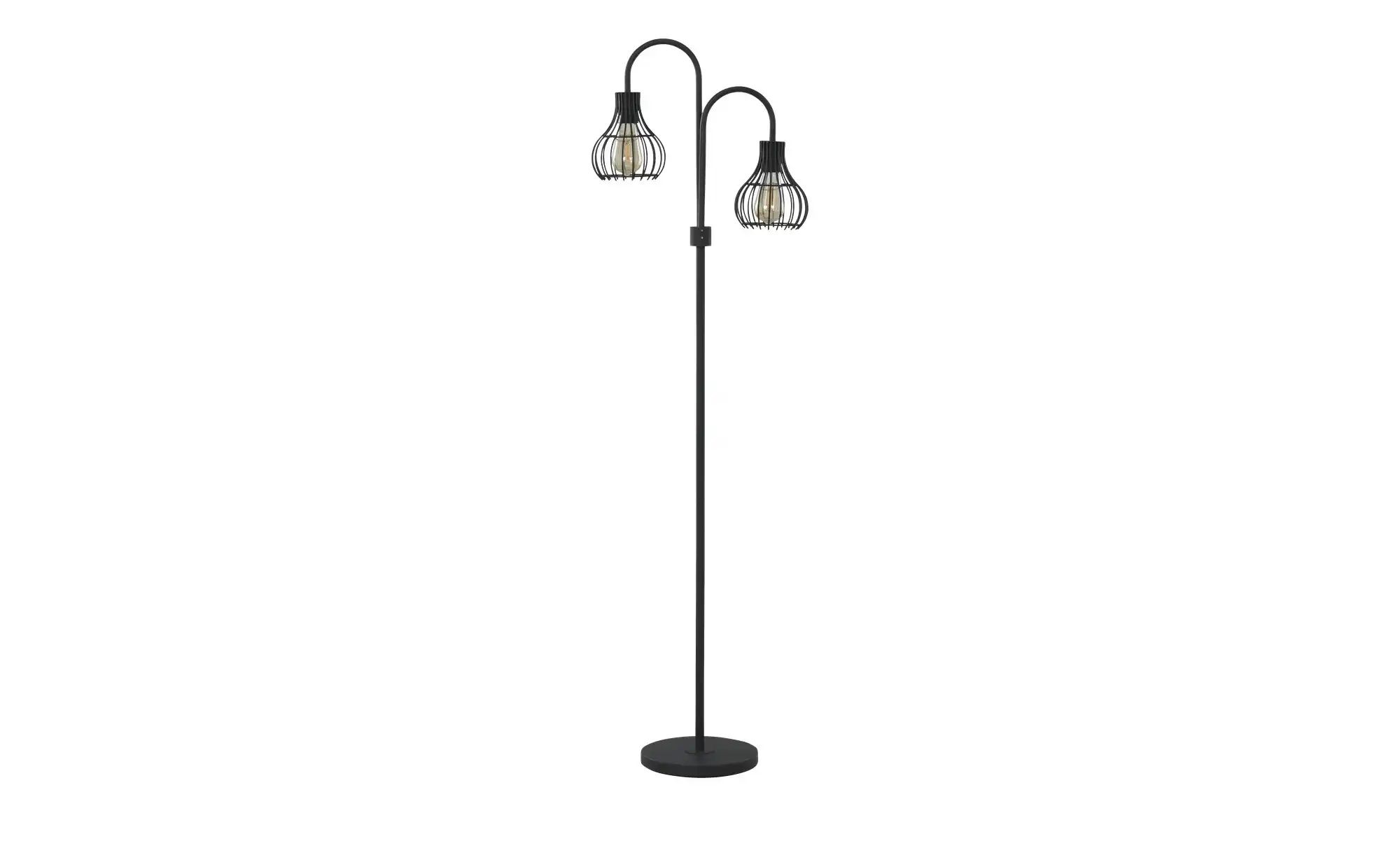 Stehleuchte   ¦ schwarz ¦ Maße (cm): B: 48 H: 154 T: 25.0 Lampen & Leuchten günstig online kaufen
